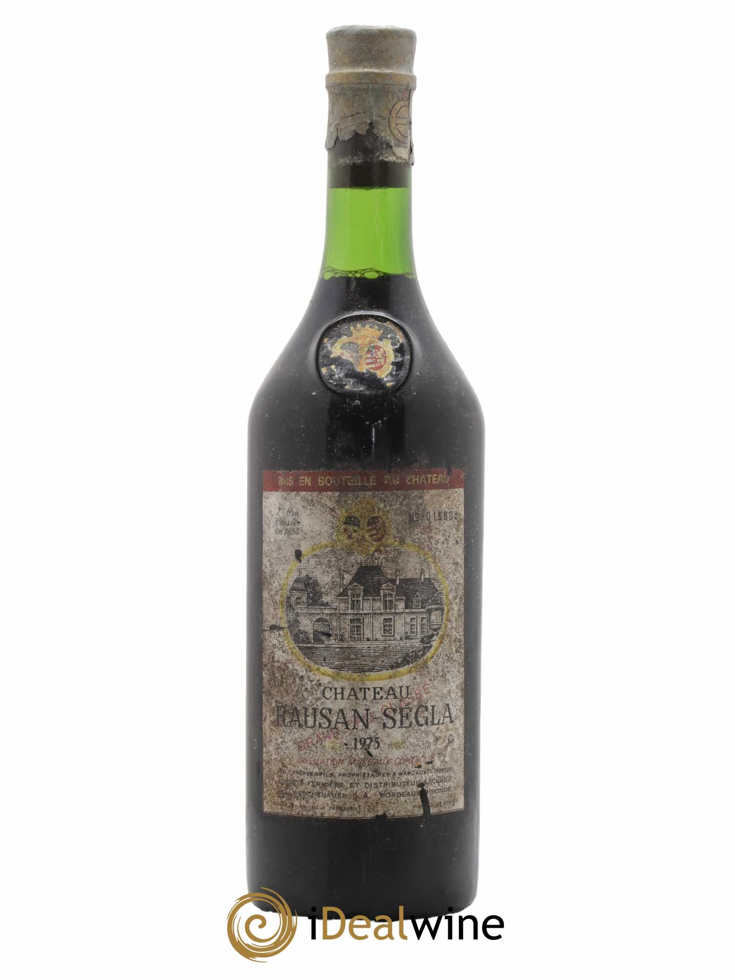 Château Rauzan Ségla Grand Cru Classé 1975 - Lot de 1 bouteille - 0