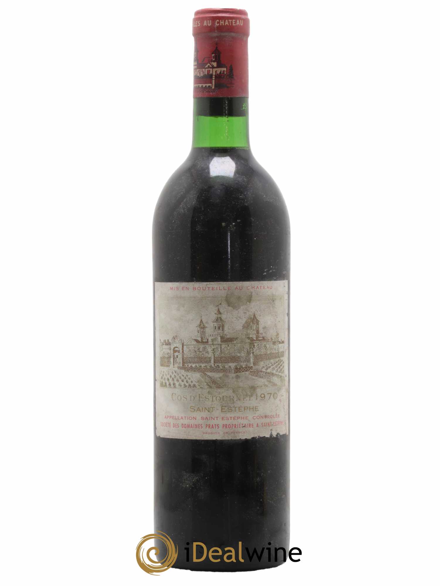 Cos d'Estournel 2ème Grand Cru Classé 1970 - Lotto di 1 bottiglia - 0