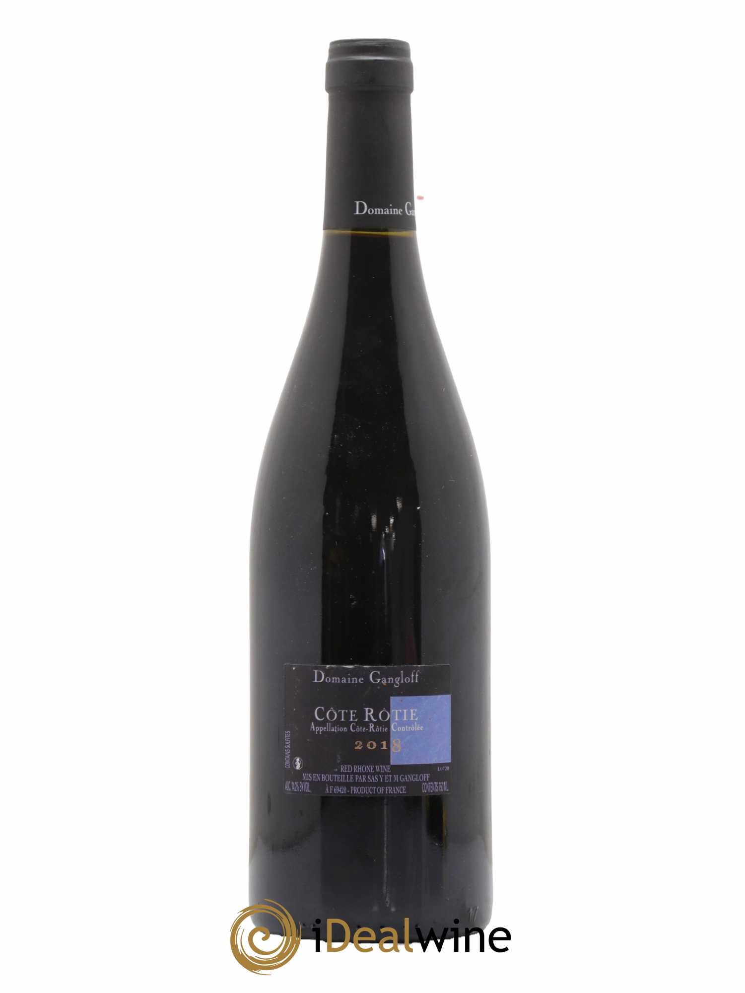 Côte-Rôtie La Barbarine Gangloff (Domaine) 2018 - Lot de 1 bouteille - 1
