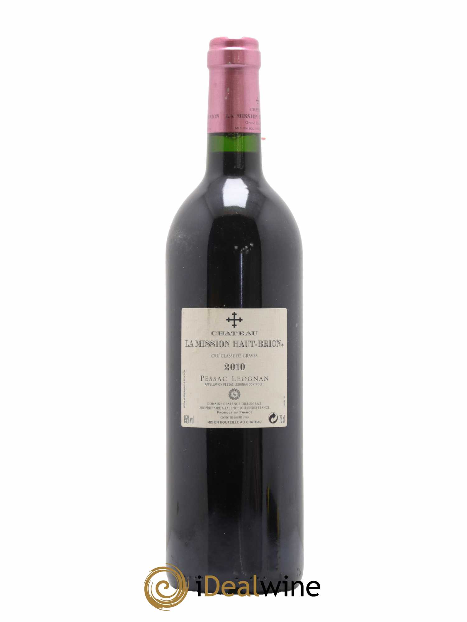 Château la Mission Haut-Brion Cru Classé de Graves 2010 - Lot of 1 bottle - 1