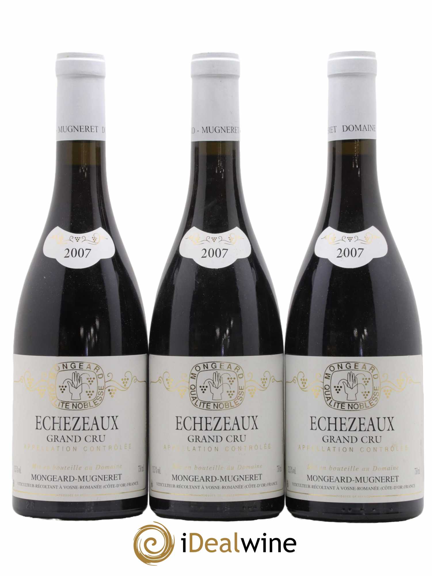 Echezeaux Grand Cru Mongeard-Mugneret (Domaine) 2007 - Lot de 3 bouteilles - 0