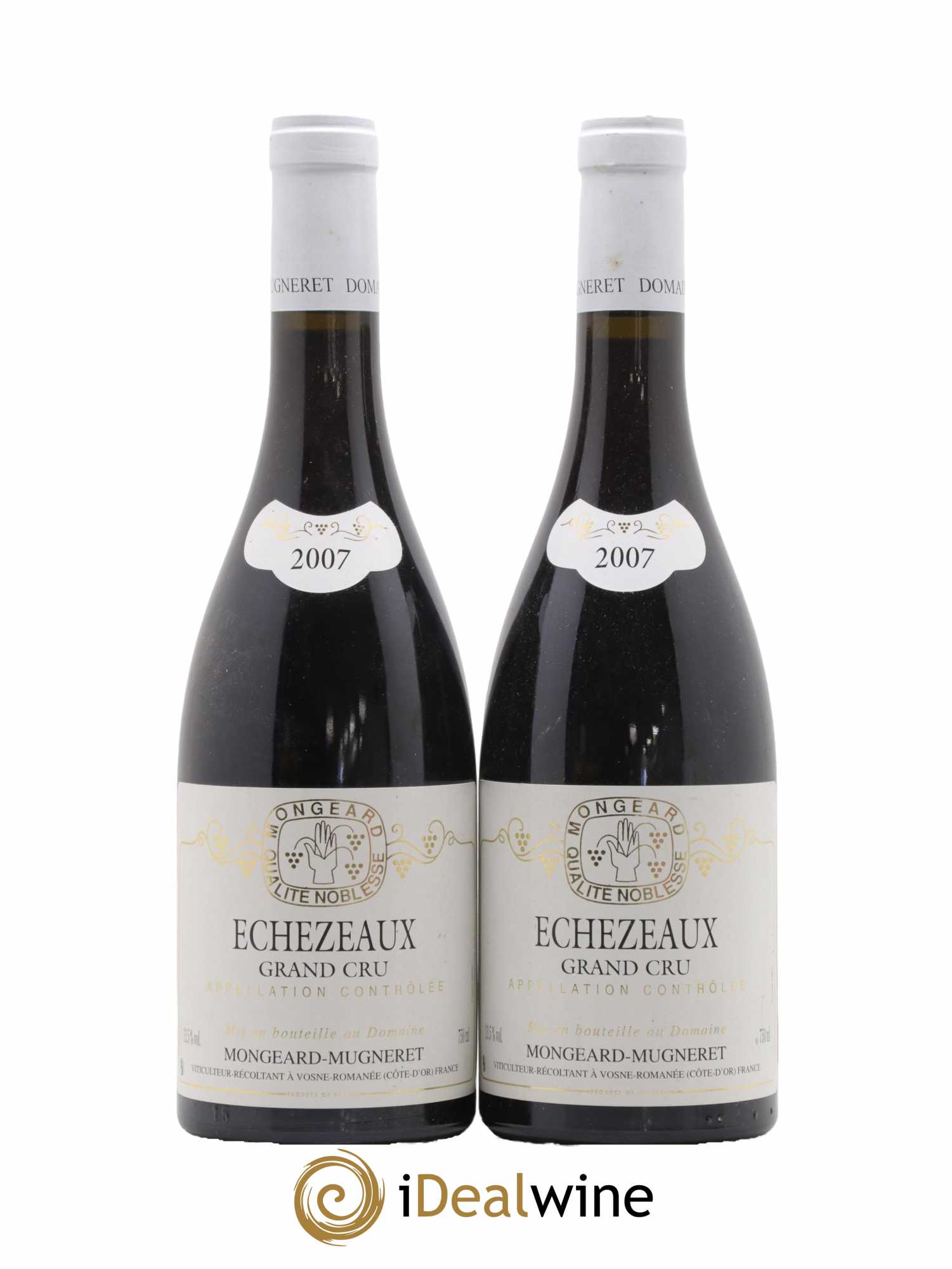 Echezeaux Grand Cru Mongeard-Mugneret (Domaine) 2007 - Lot de 2 bouteilles - 0