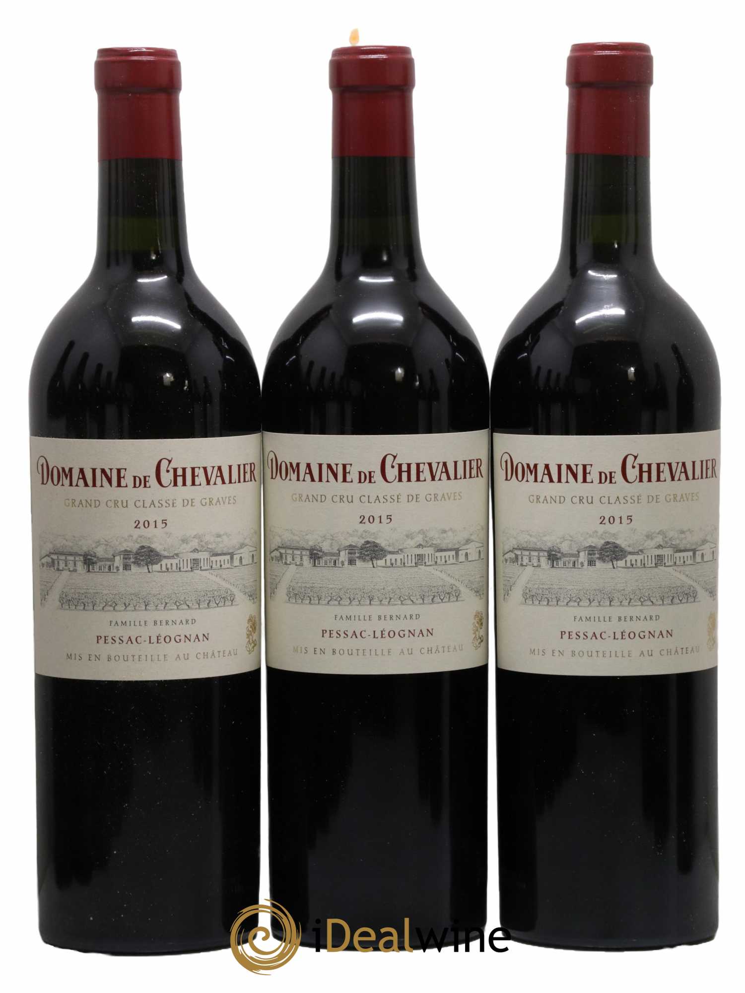 Domaine de Chevalier Cru Classé de Graves 2015 - Lot de 12 bouteilles - 1