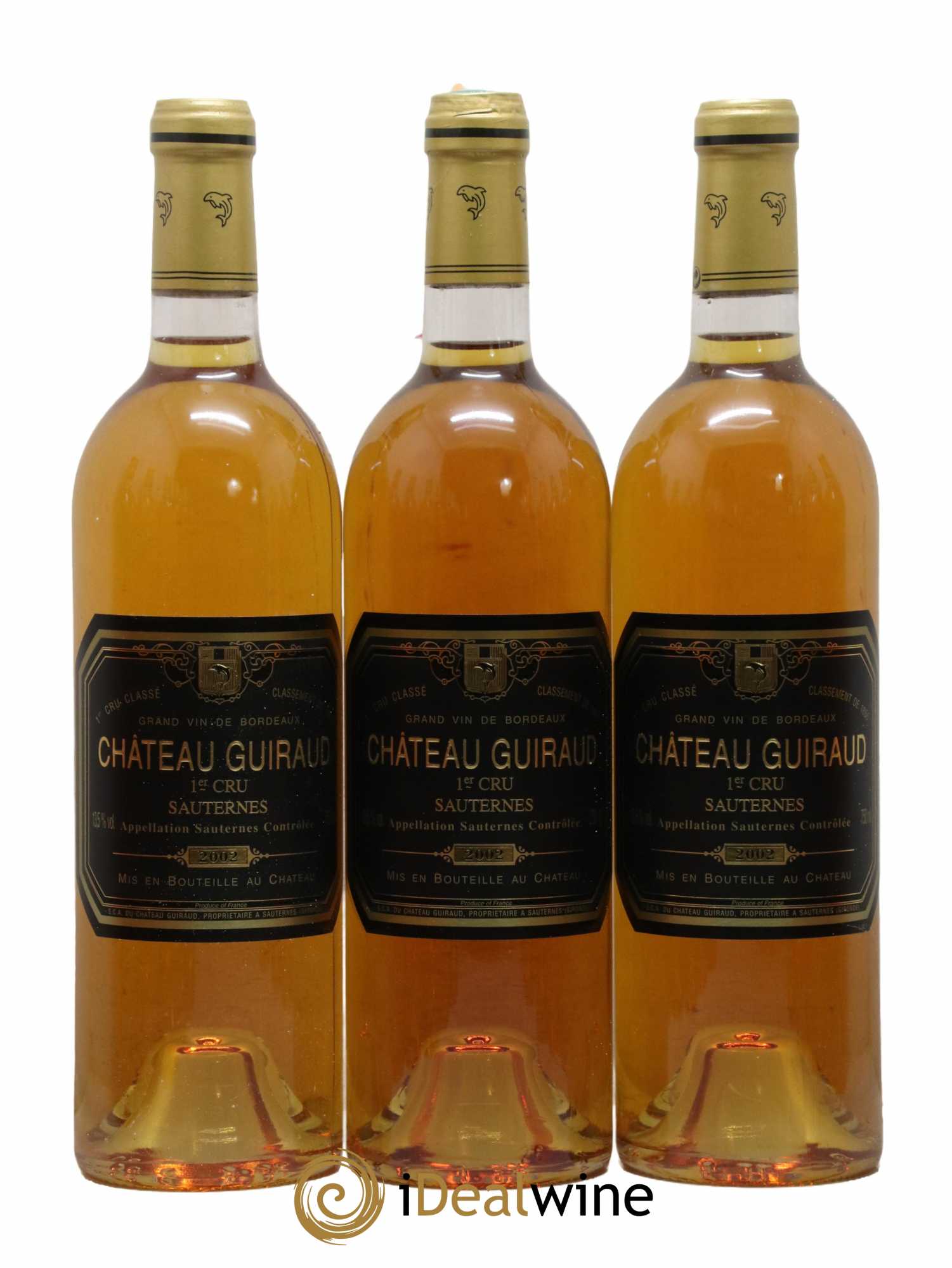 Château Guiraud 1er Grand Cru Classé 2002 - Lotto di 12 bottiglie - 1