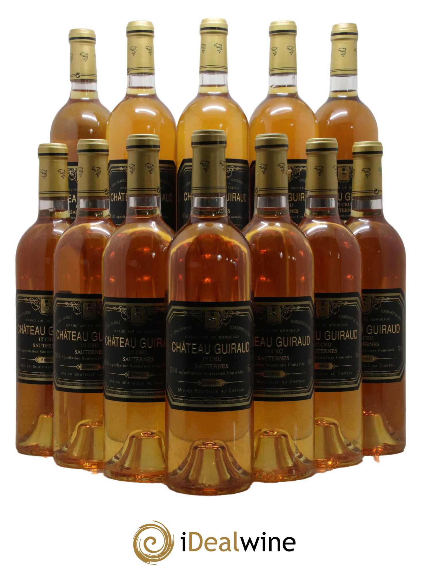 Château Guiraud 1er Grand Cru Classé 2002 - Lotto di 12 bottiglie - 0