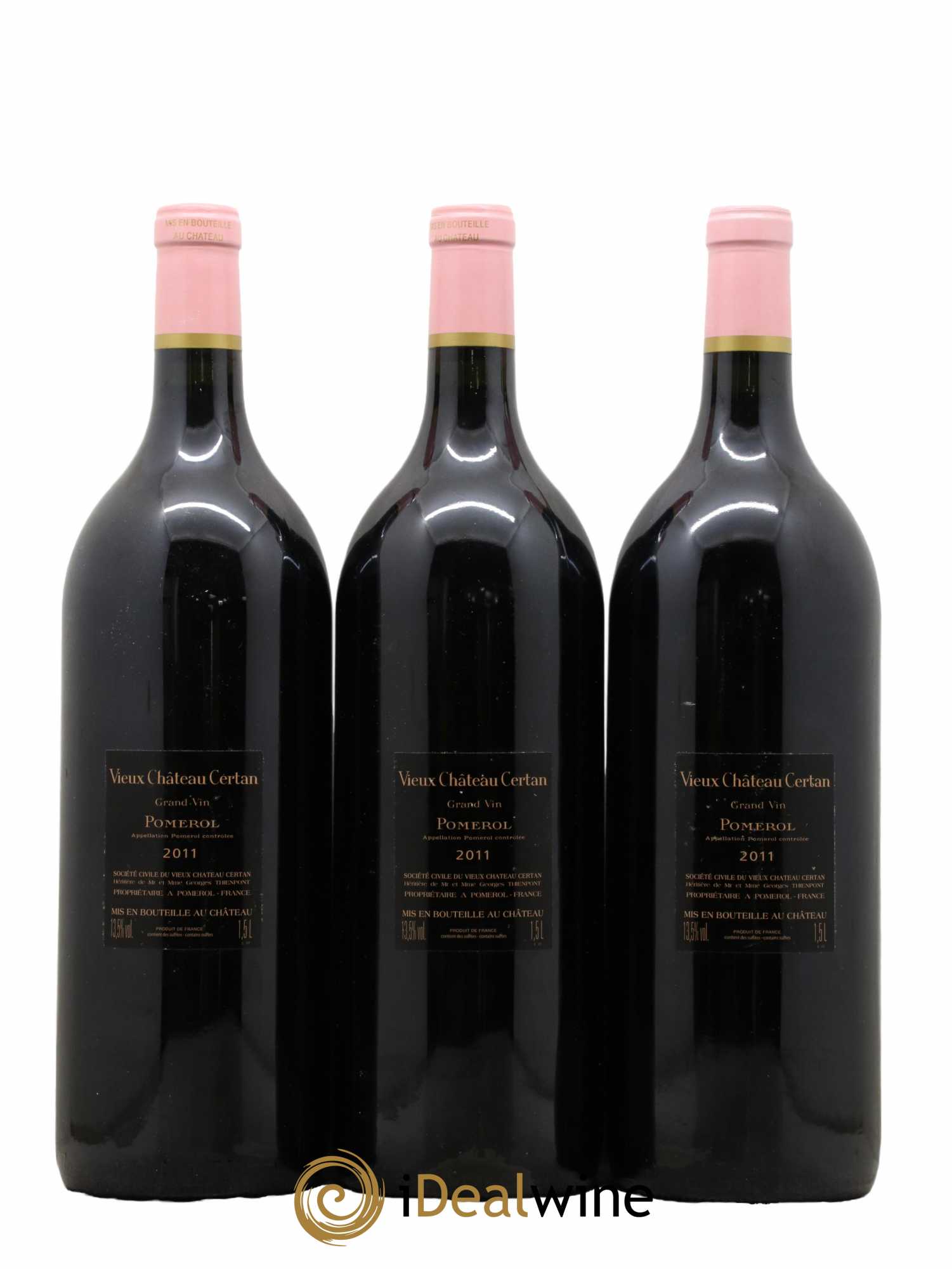 Vieux Château Certan 2011 - Lot de 3 magnums - 1