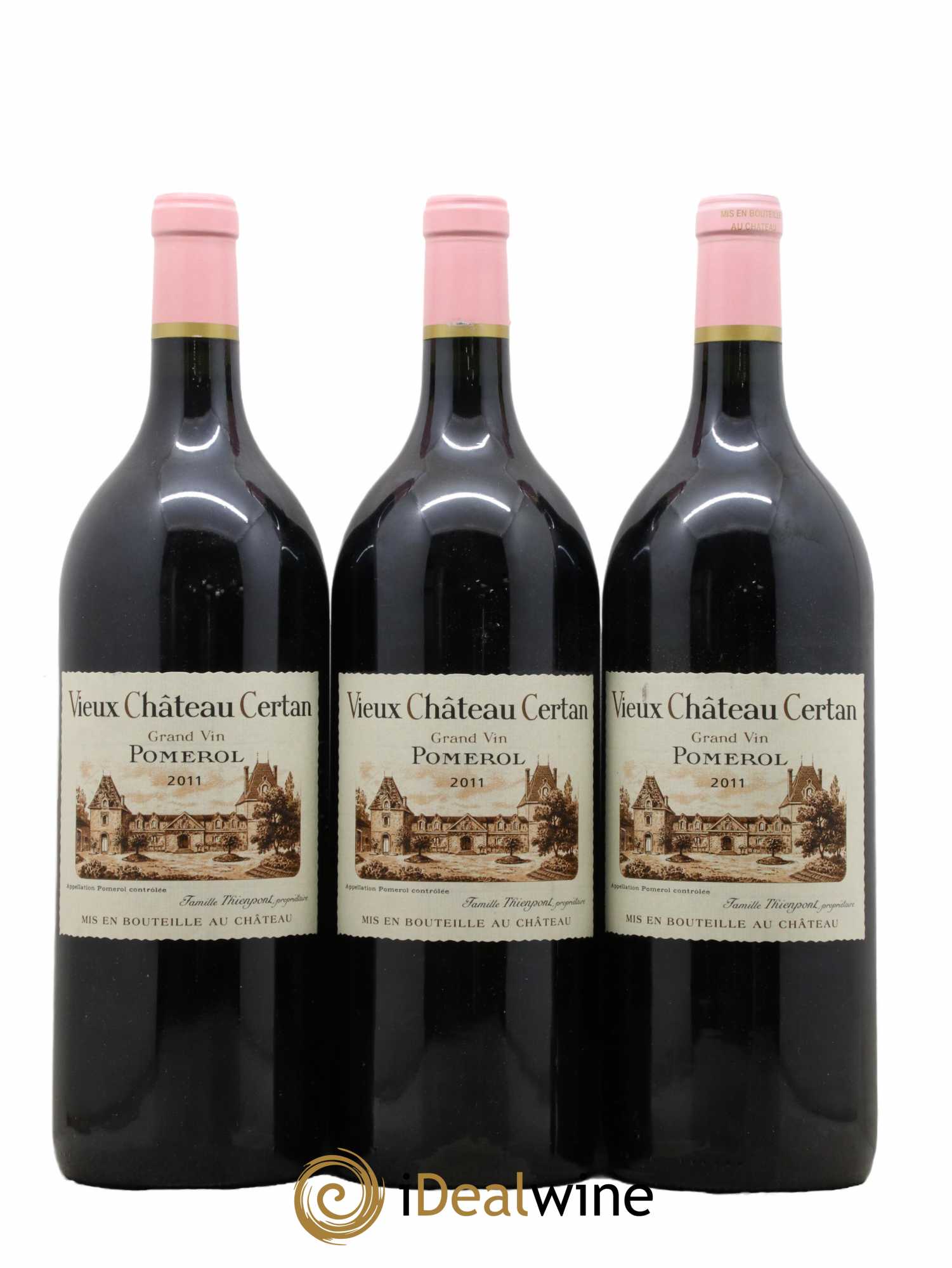 Vieux Château Certan 2011 - Lot de 3 magnums - 0
