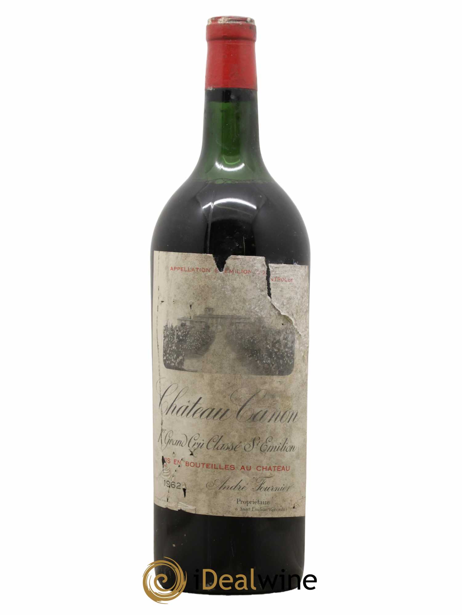 Château Canon 1er Grand Cru Classé B 1962 - Lot de 1 magnum - 0