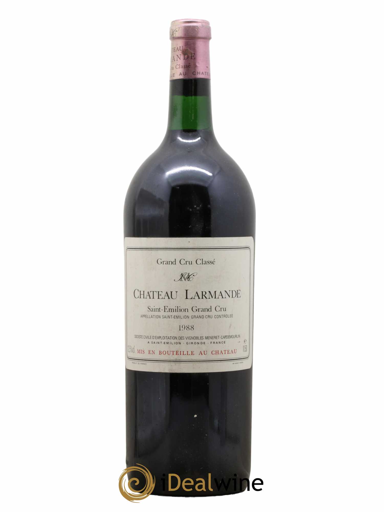 Château Larmande Grand Cru Classé 1988 - Lot de 1 magnum - 0