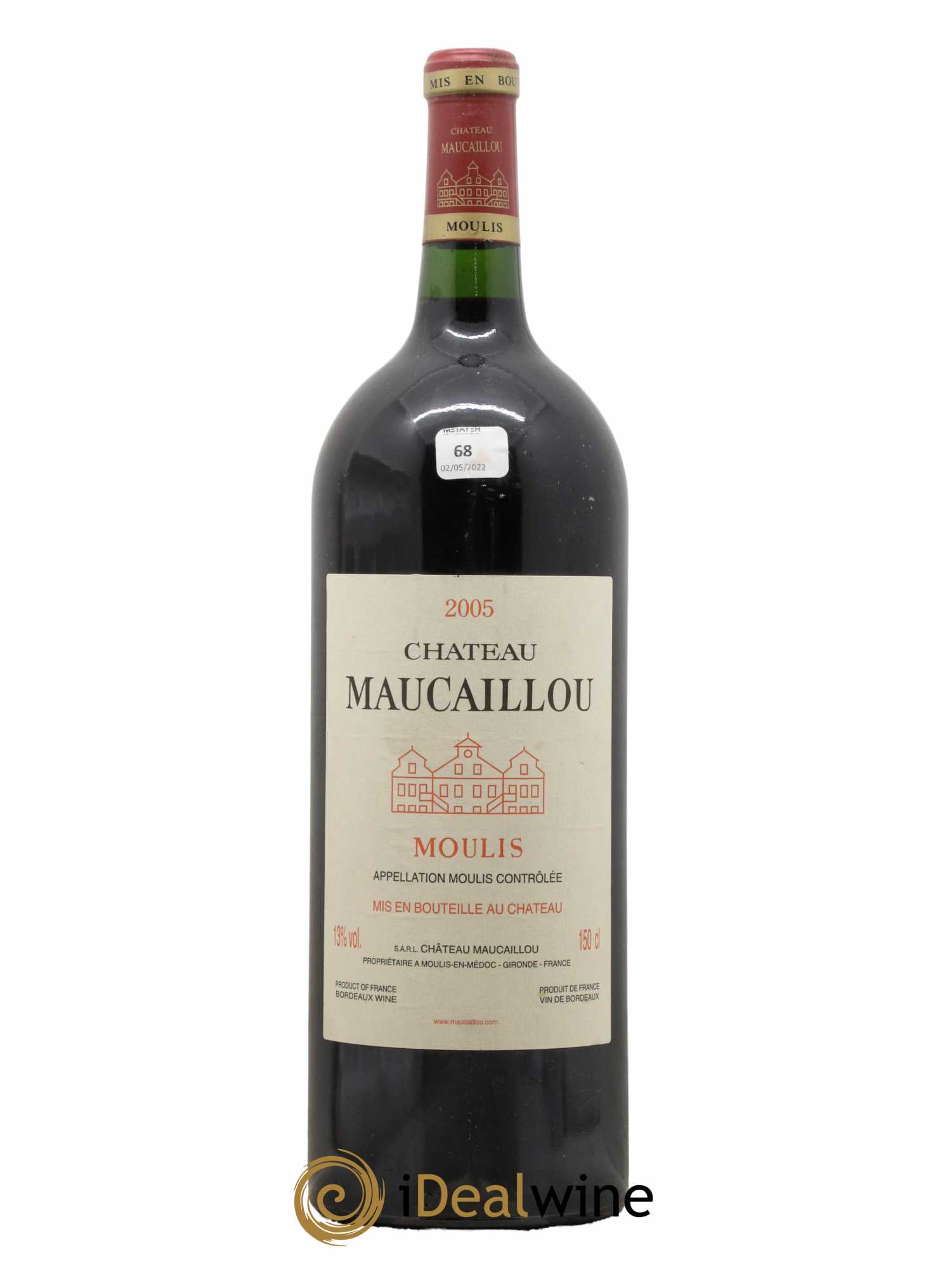 Château Maucaillou 2005 - Lot de 1 magnum - 0