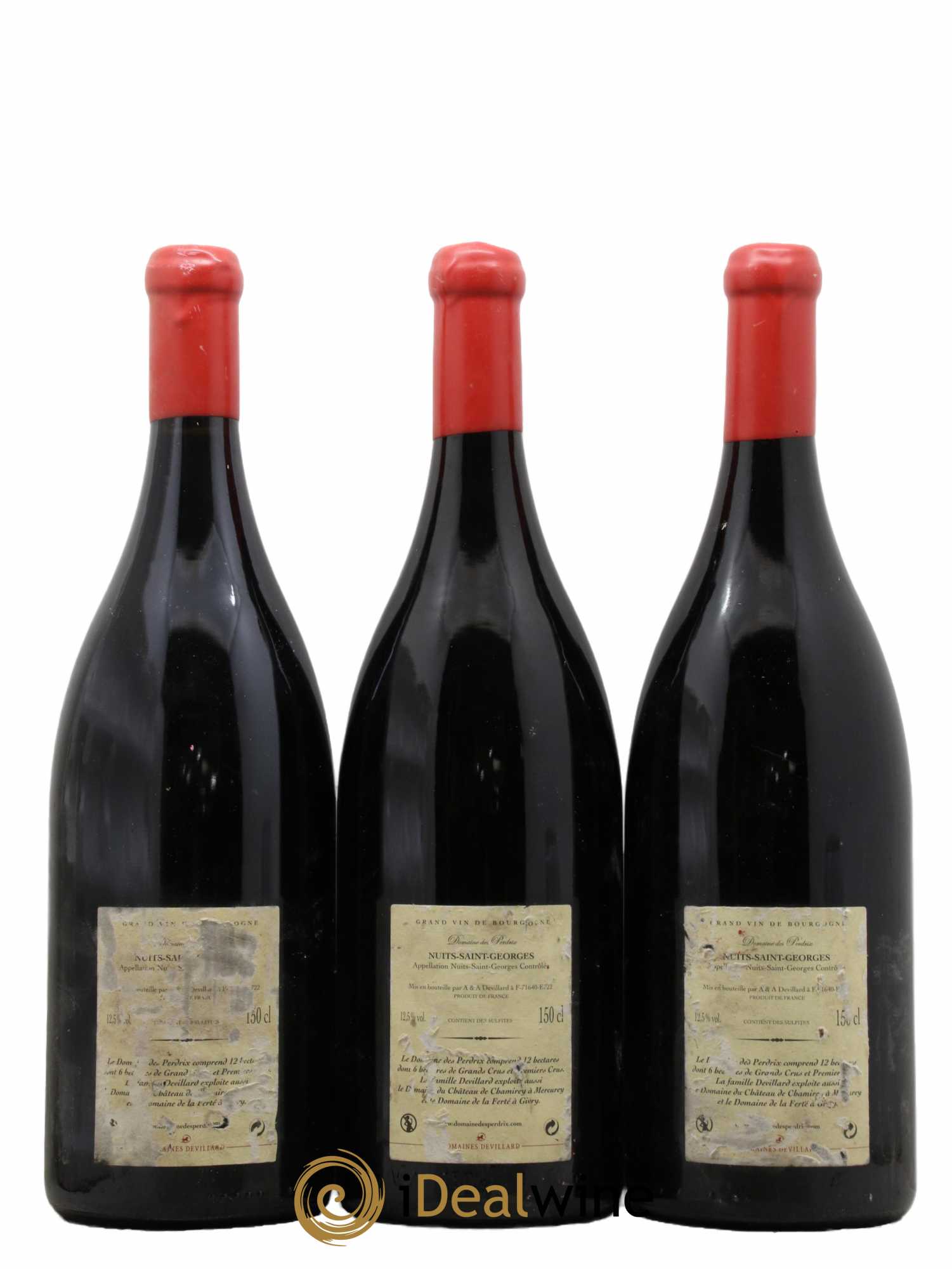 Nuits-Saint-Georges Perdrix (Domaine des) 2011 - Lot de 3 magnums - 1