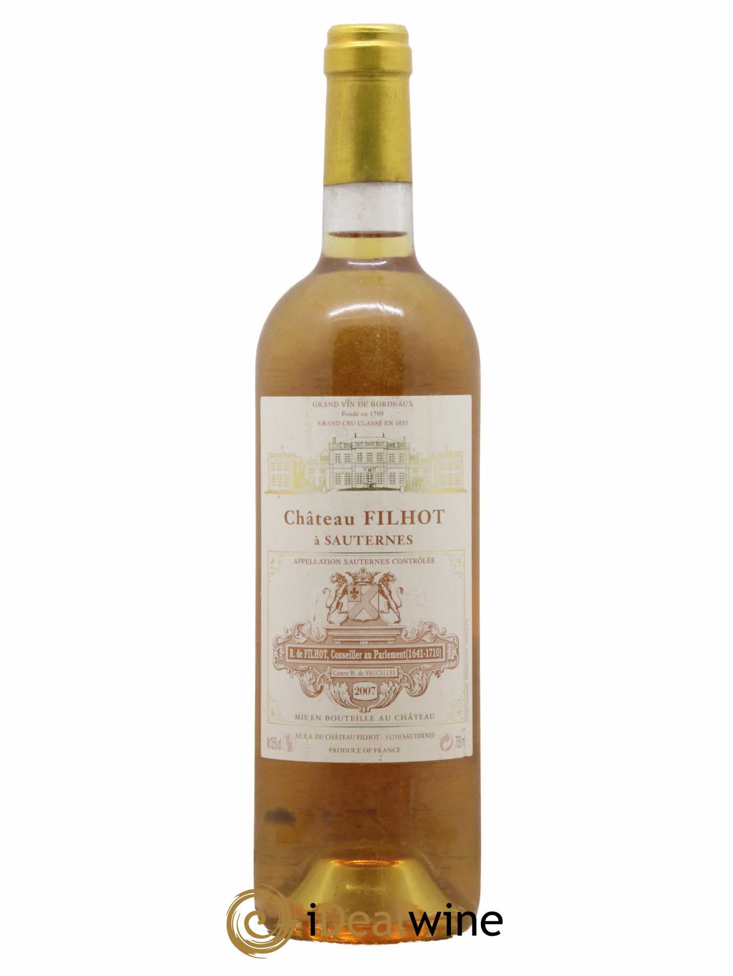 Château Filhot 2ème Grand Cru Classé 2007 - Lotto di 1 bottiglia - 0