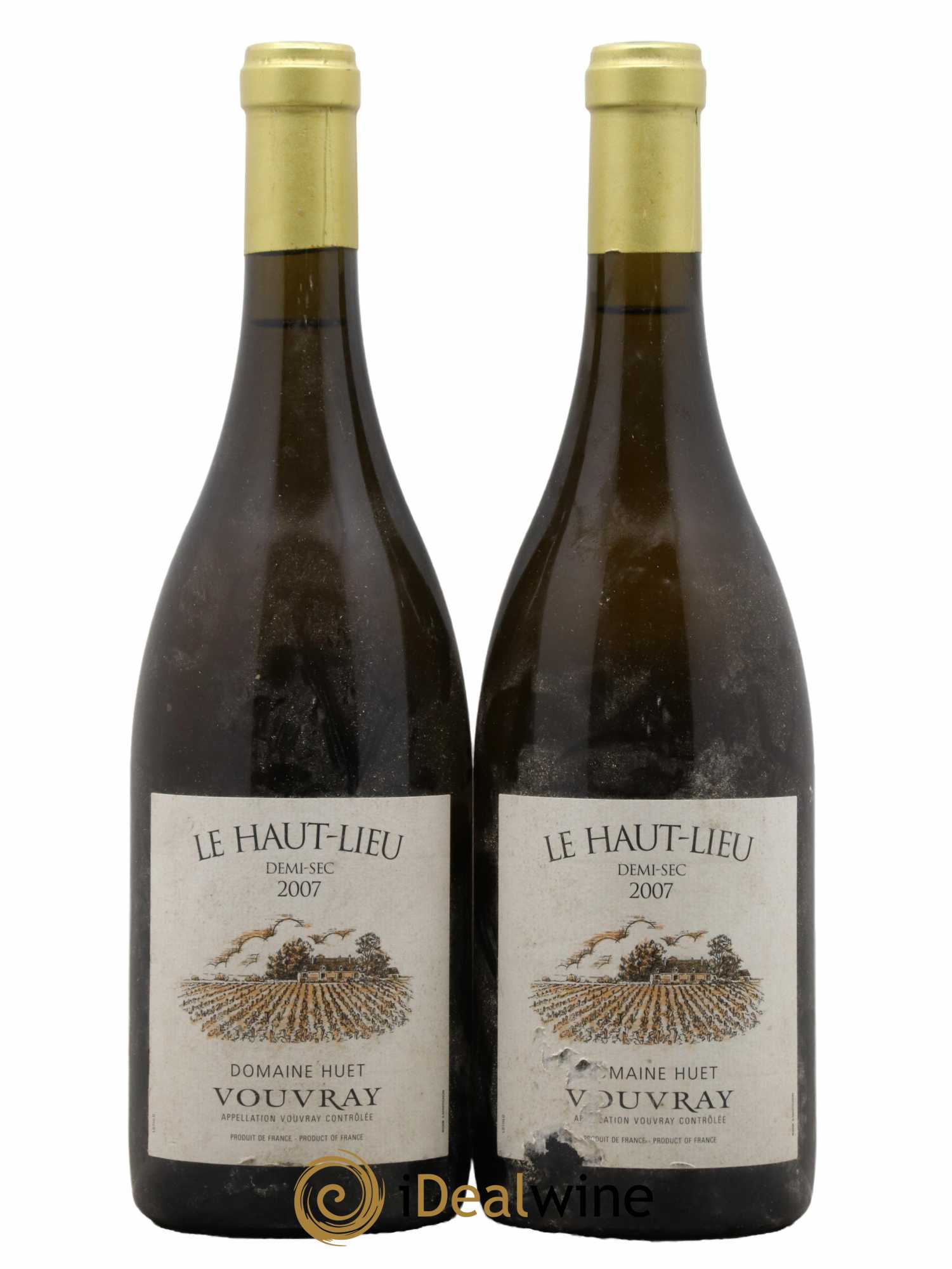 Vouvray Le Haut-Lieu Demi-Sec Domaine Huet 2007 - Lot de 2 bouteilles - 0