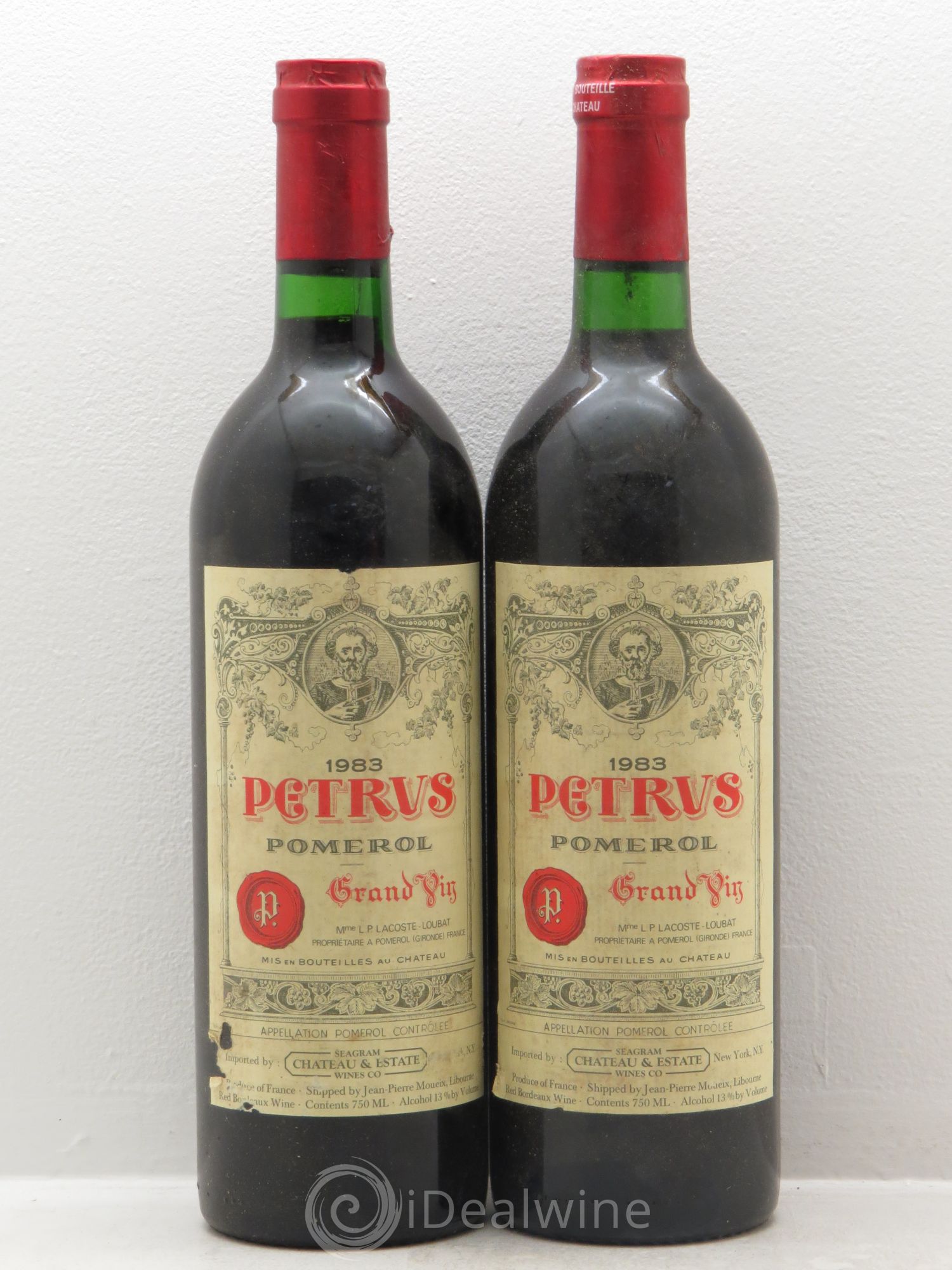 Petrus 1983 - Lot de 2 bouteilles - 0