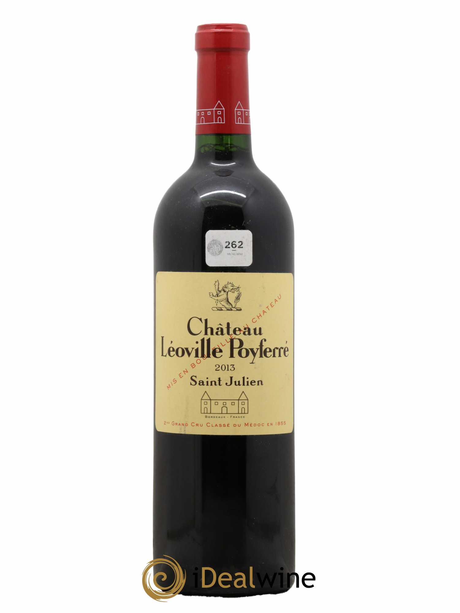 Château Léoville Poyferré 2ème Grand Cru Classé 2013 - Lot de 1 bouteille - 0
