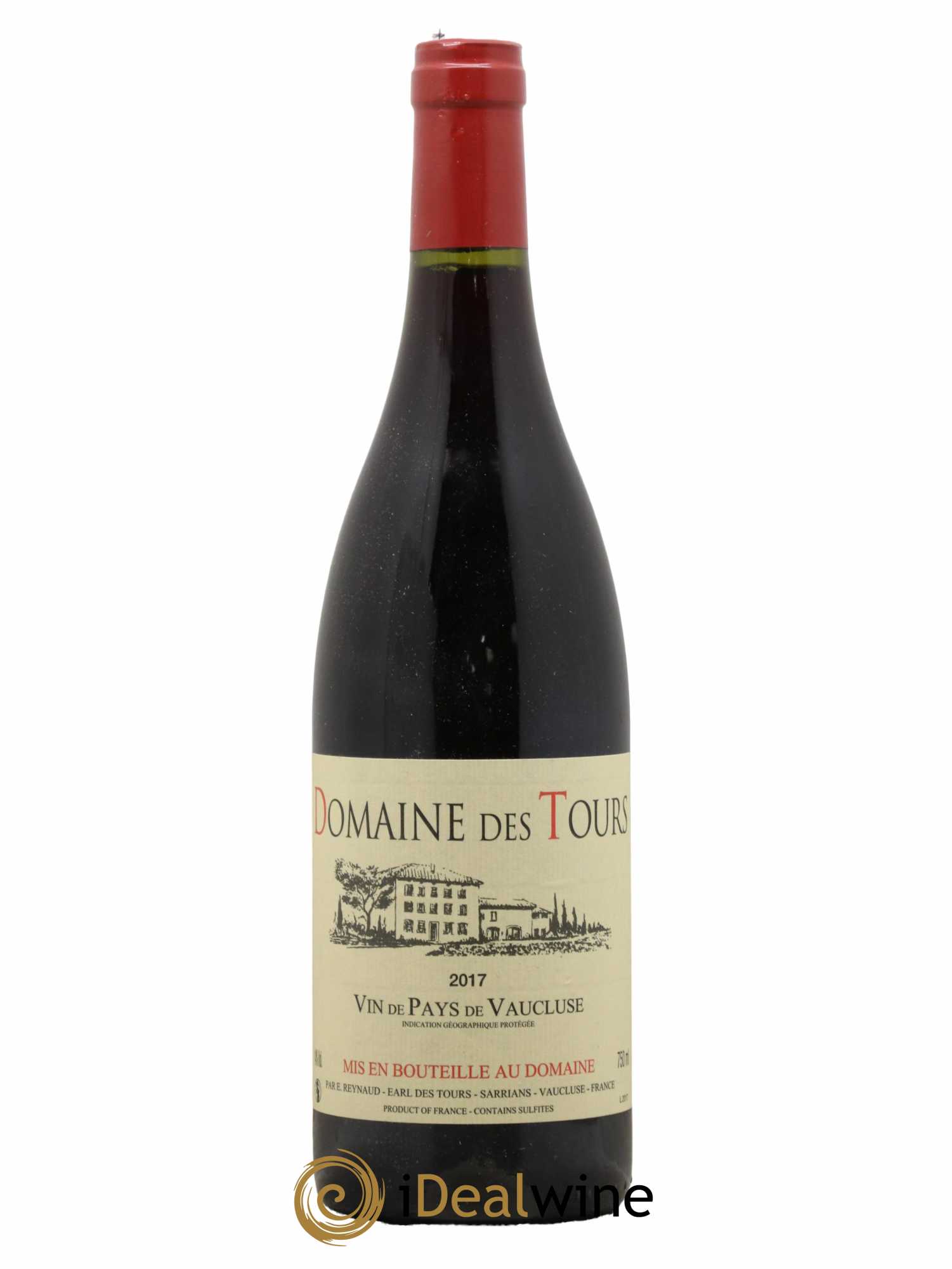 Vaucluse (Vin de Pays de Vaucluse) Domaine des Tours Emmanuel Reynaud 2017 - Lot de 1 bouteille - 0
