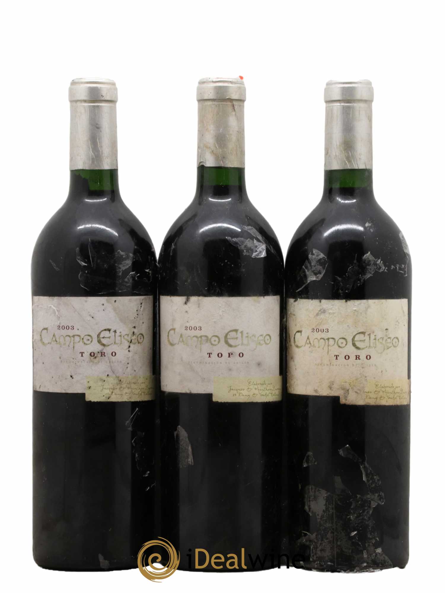 Castilla y Leon Toro Campo Eliseo Lurton & Rolland 2003 - Lot de 3 bouteilles - 0