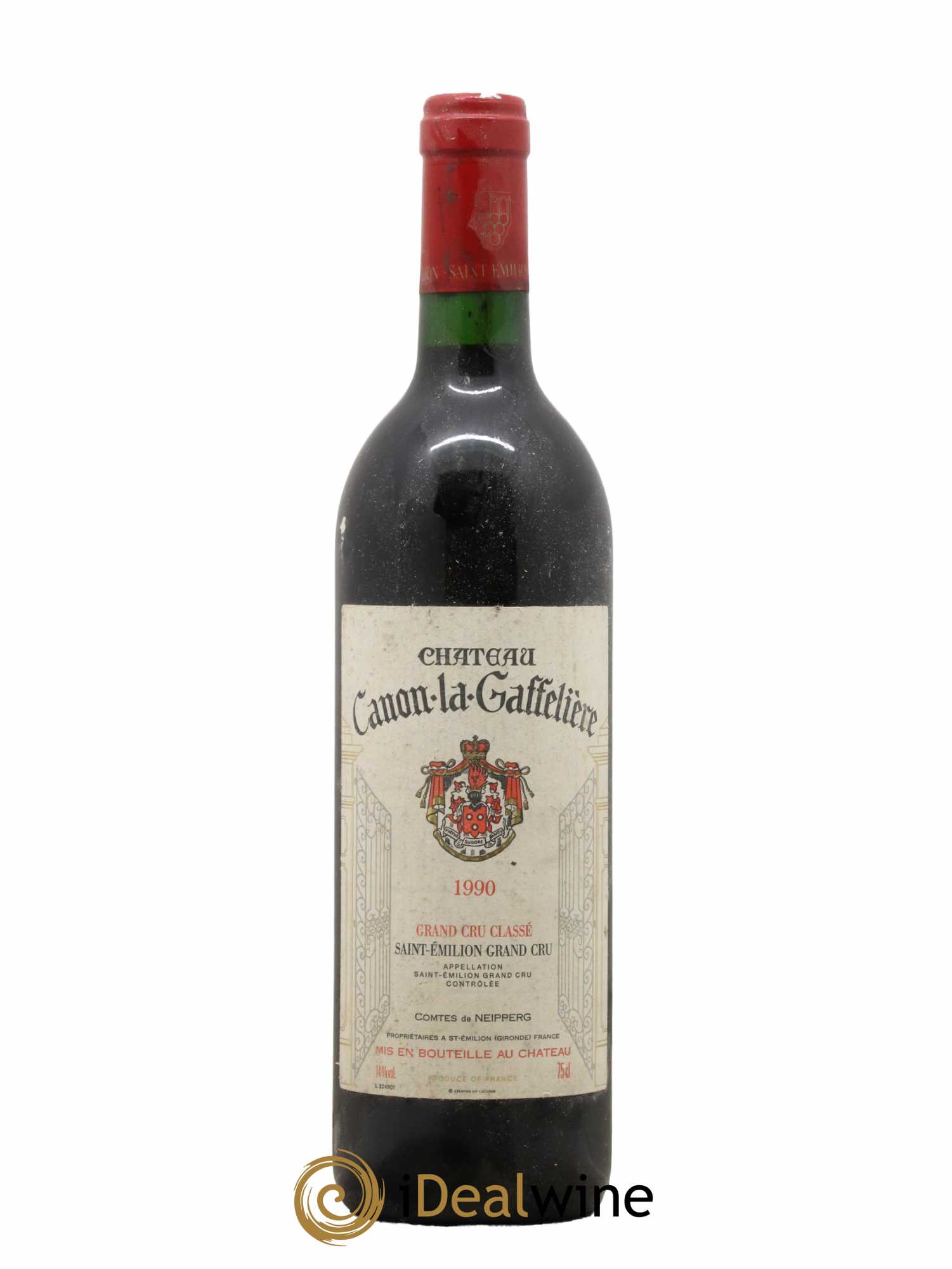 Château Canon la Gaffelière 1er Grand Cru Classé B 1990 - Lot de 1 bouteille - 0