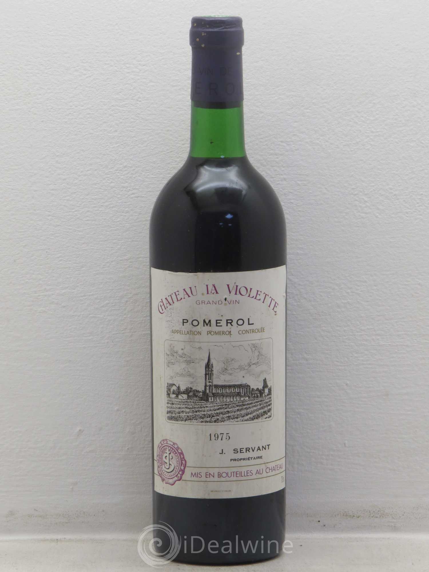 Château la Violette 1975 - Lot de 1 bouteille - 0