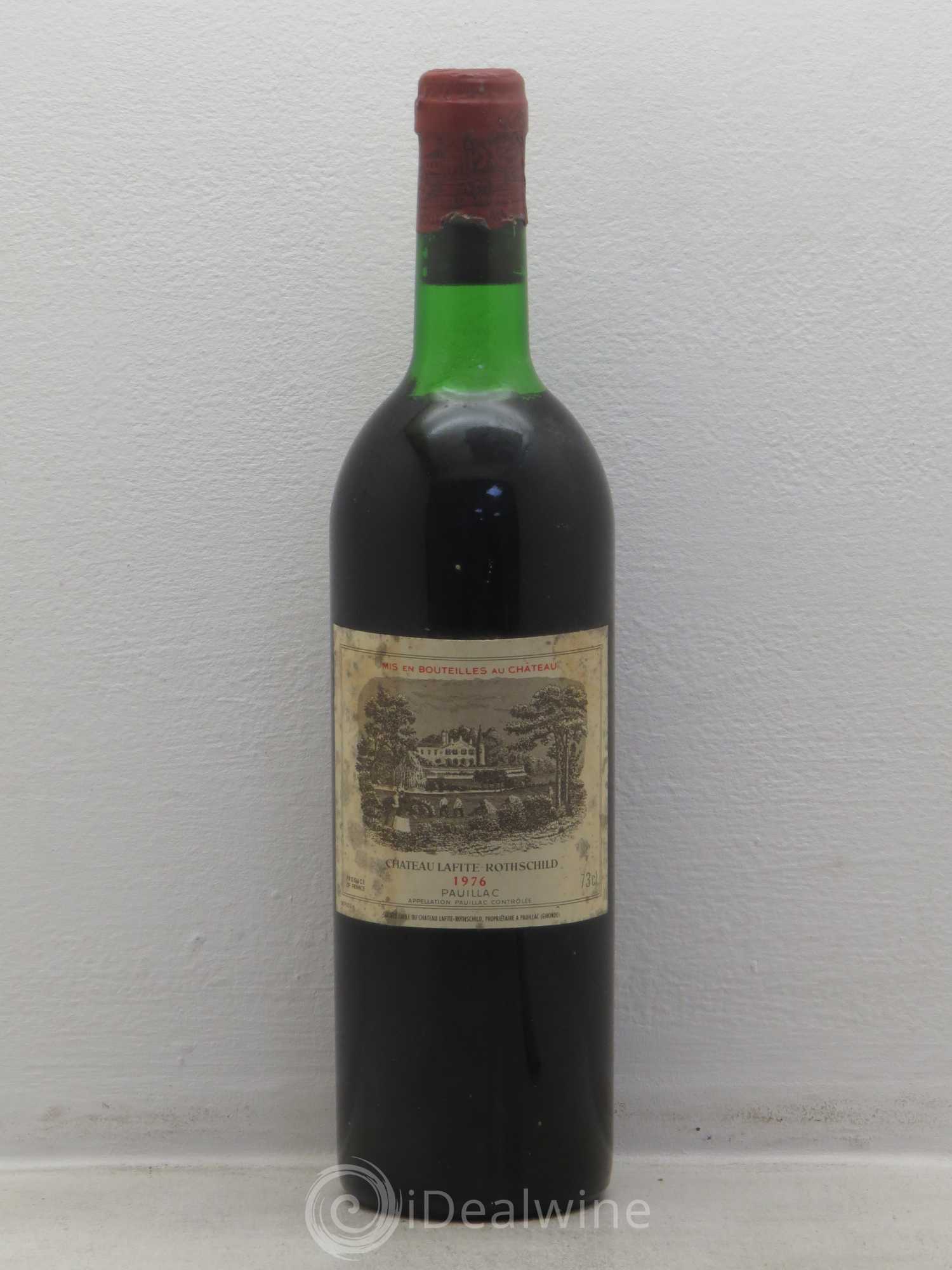 Château Lafite Rothschild 1er Grand Cru Classé 1976 - Lot de 1 bouteille - 0