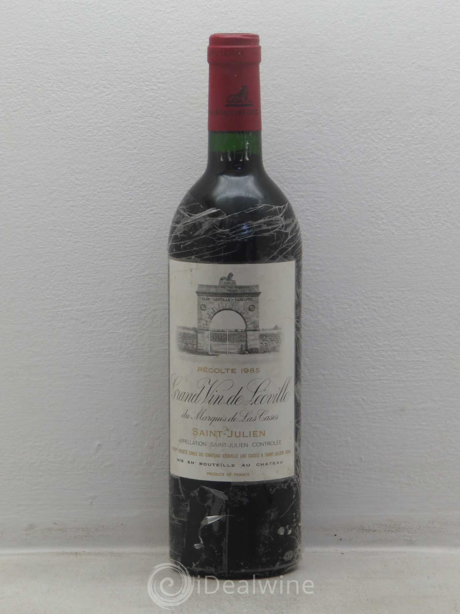 Château Léoville Las Cases 2ème Grand Cru Classé 1985 - Lot de 1 bouteille - 0
