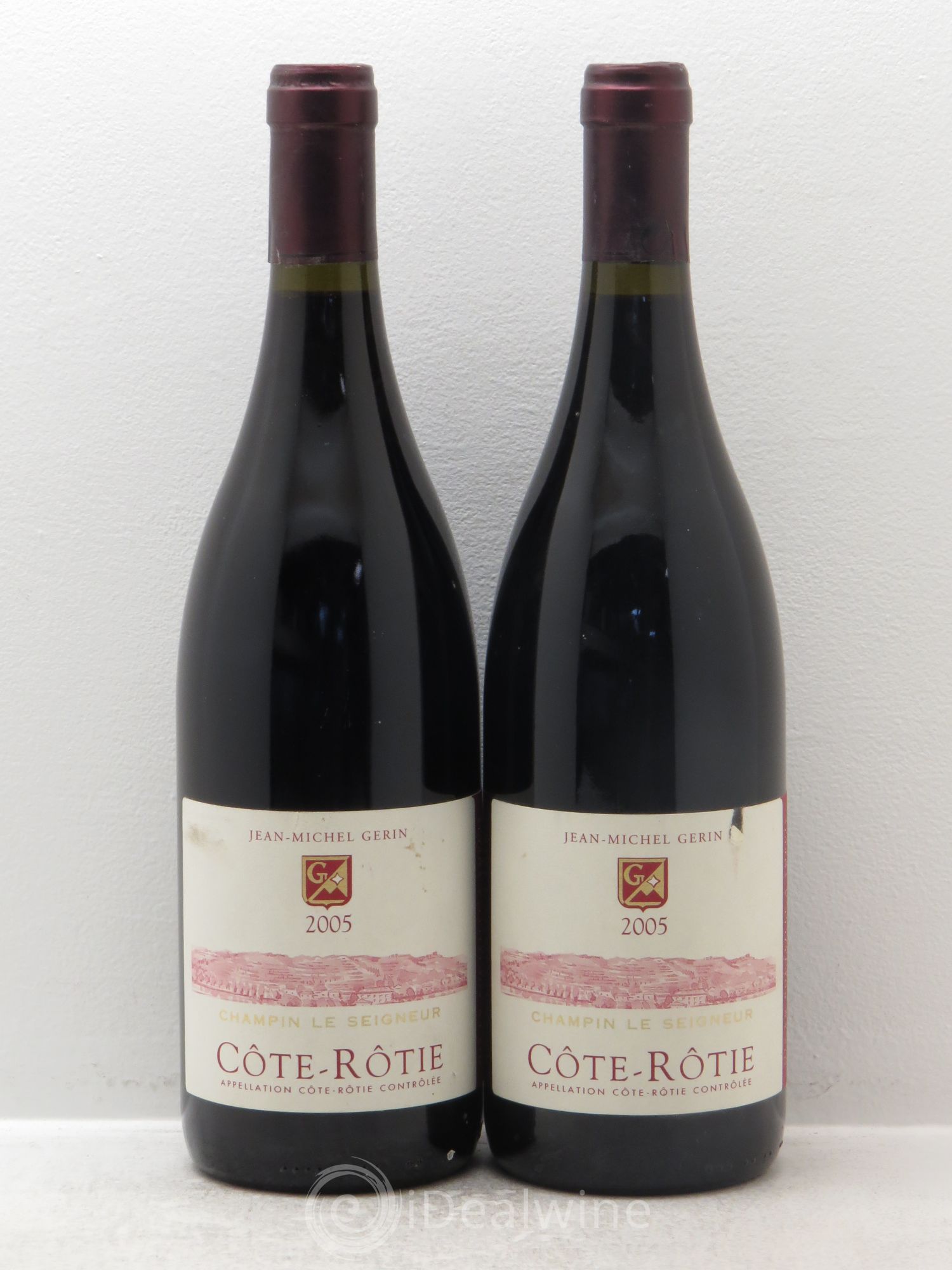 Côte-Rôtie Champin Le Seigneur Jean-Michel Gerin 2005 - Lot de 2 bouteilles - 0