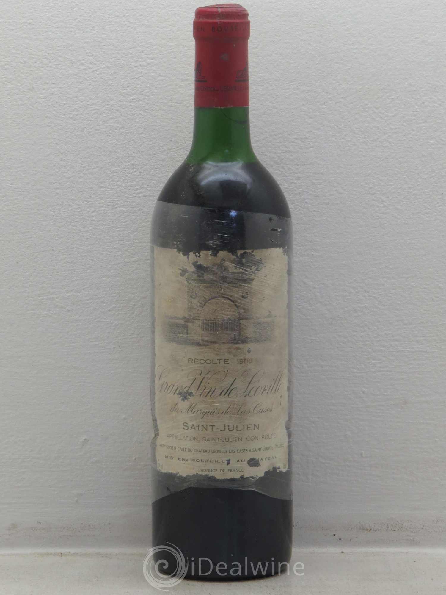 Château Léoville Las Cases 2ème Grand Cru Classé 1988 - Lot de 1 bouteille - 0