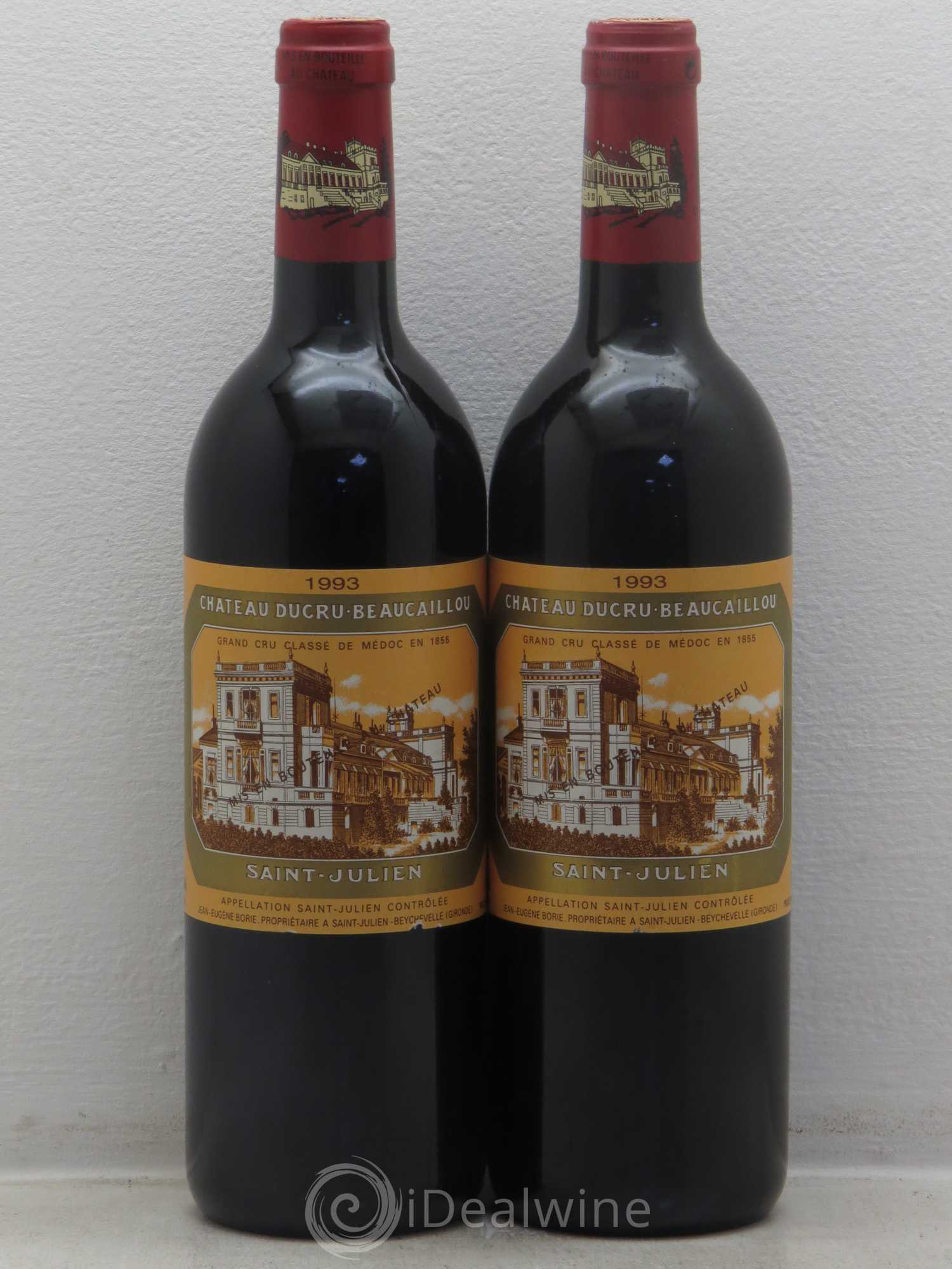 Château Ducru Beaucaillou 2ème Grand Cru Classé 1993 - Lot de 2 bouteilles - 0