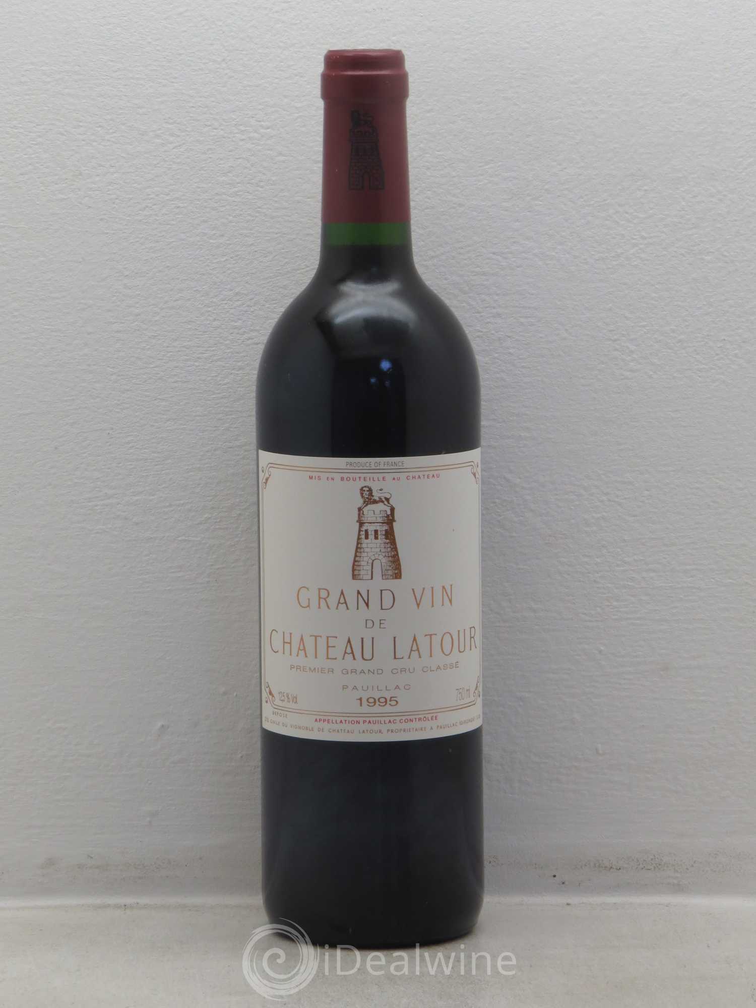 Château Latour 1er Grand Cru Classé 1995 - Lot de 1 bouteille - 0