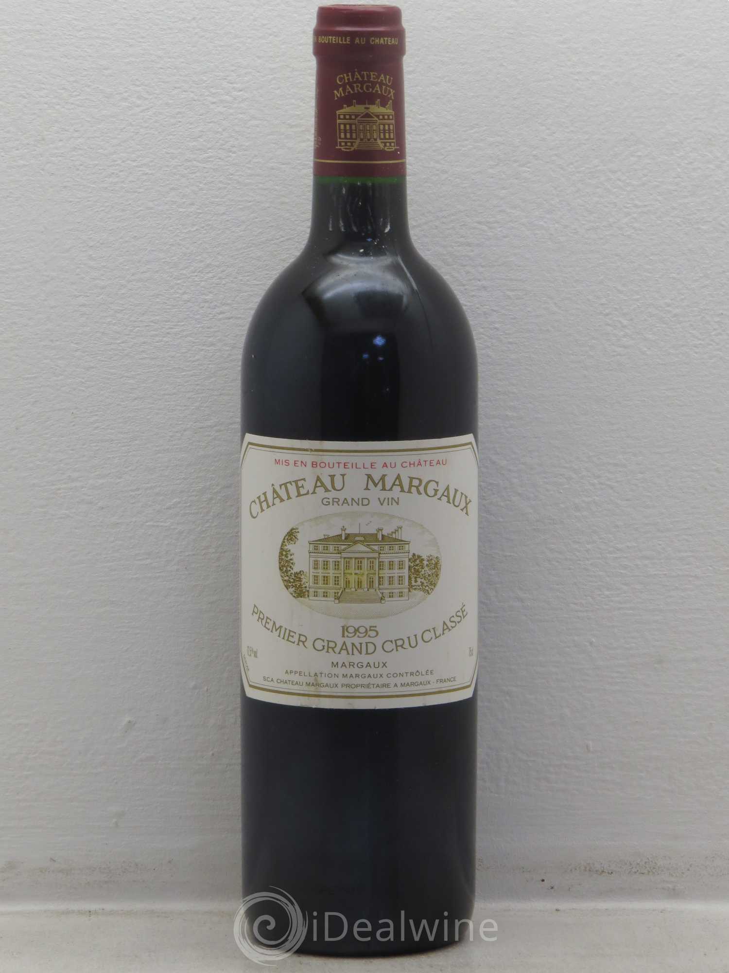 Château Margaux 1er Grand Cru Classé 1995 - Lot de 1 bouteille - 0