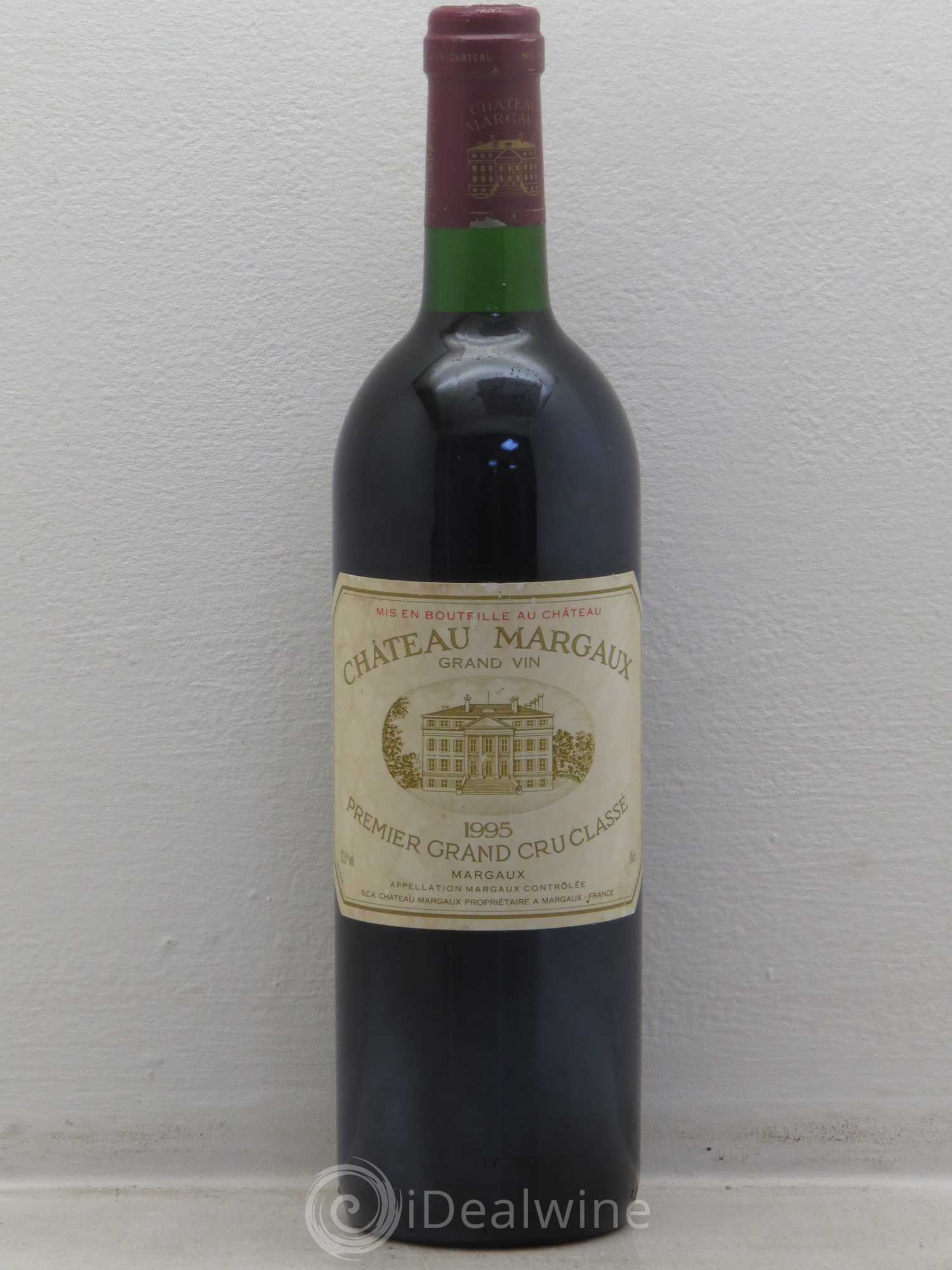 Château Margaux 1er Grand Cru Classé 1995 - Lot de 1 bouteille - 0
