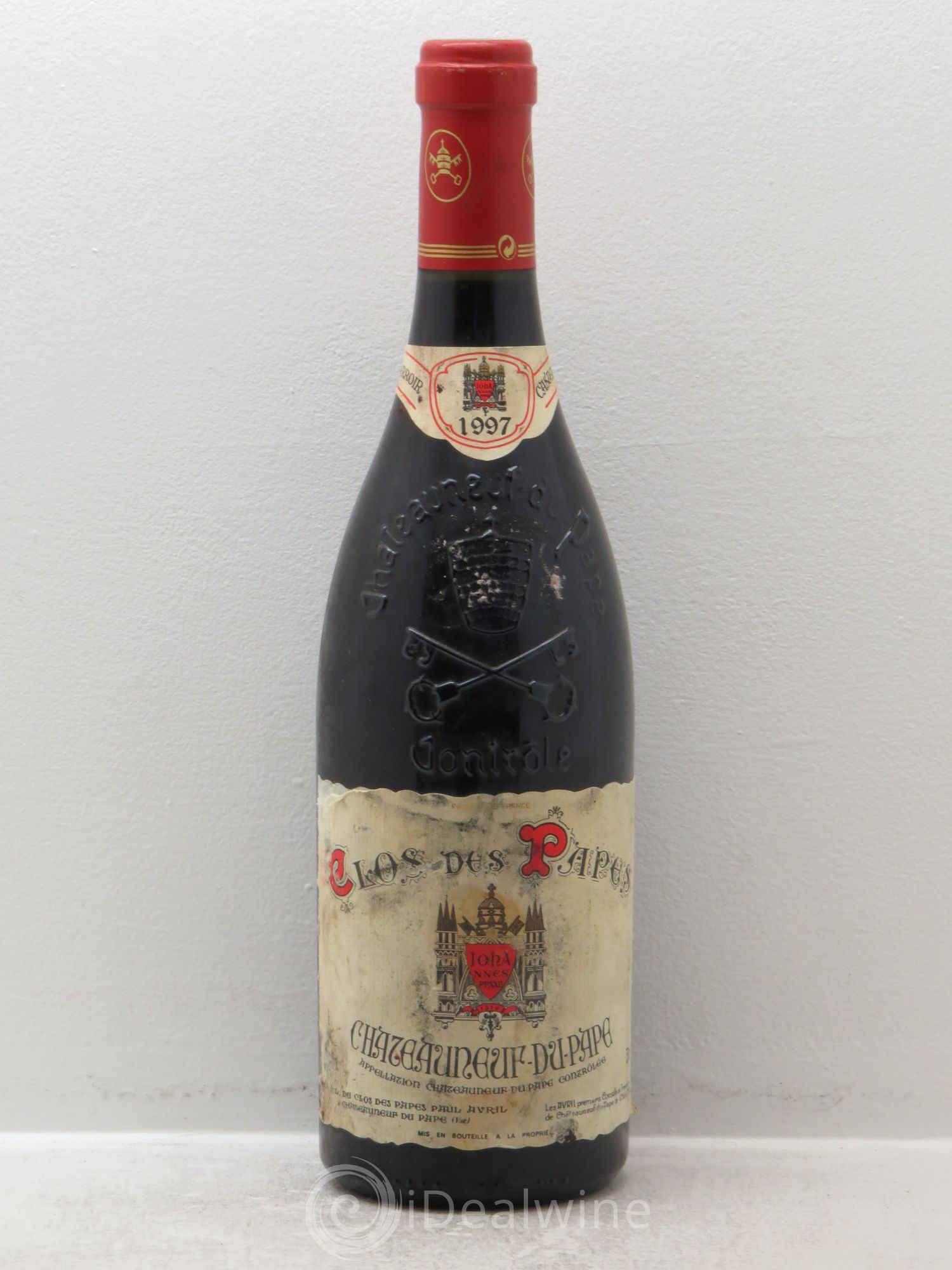 Châteauneuf-du-Pape Clos des Papes - Paul Avril 1997 - Lot de 1 bouteille - 0