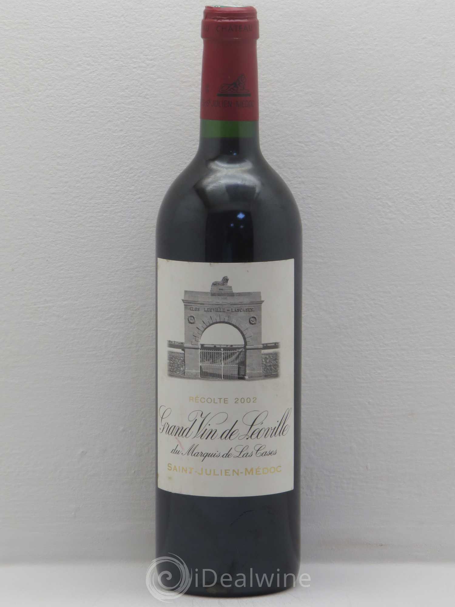 Château Léoville Las Cases 2ème Grand Cru Classé 2002 - Lot de 1 bouteille - 0