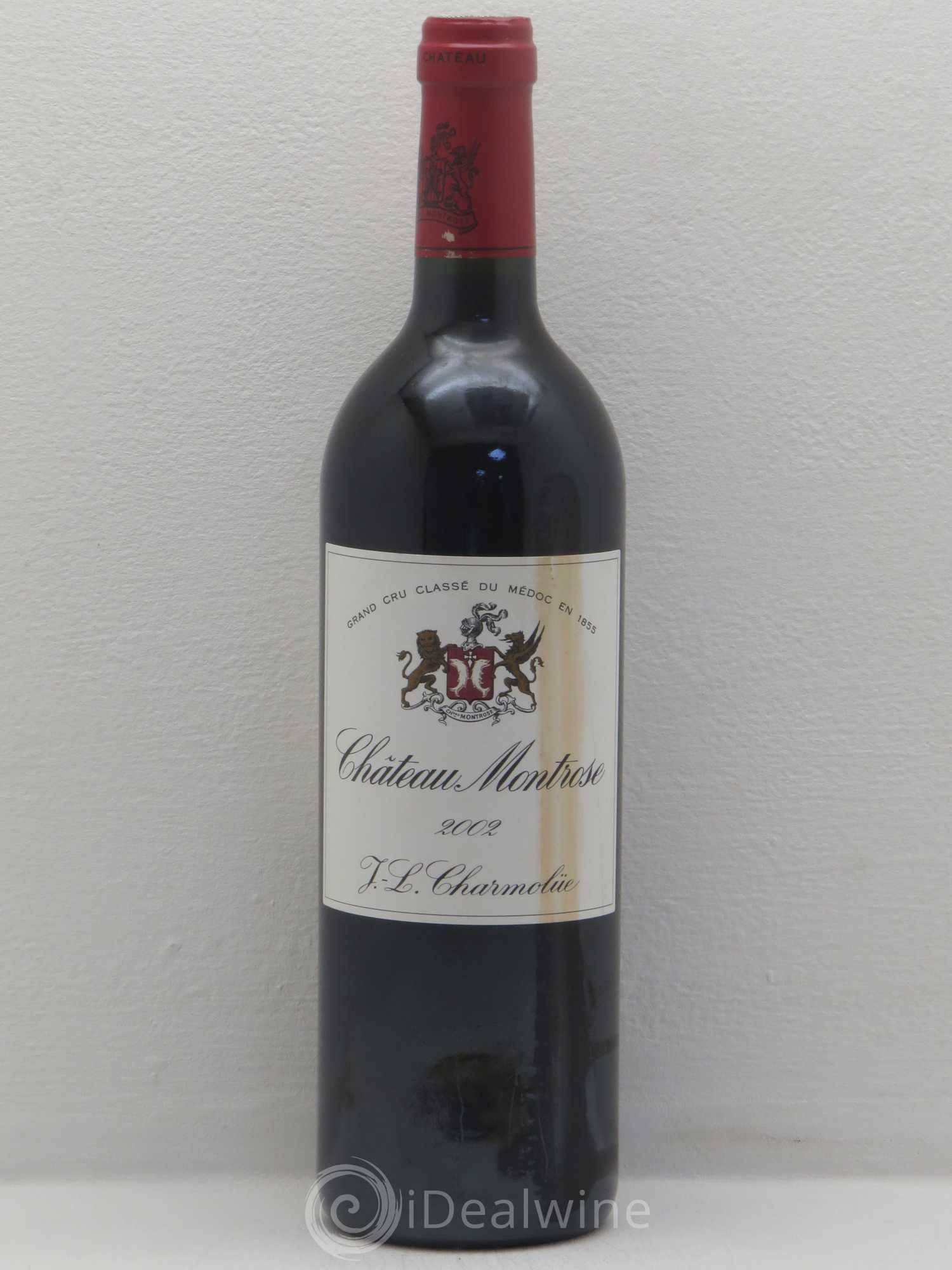 Château Montrose 2ème Grand Cru Classé 2002 - Lot de 1 bouteille - 0