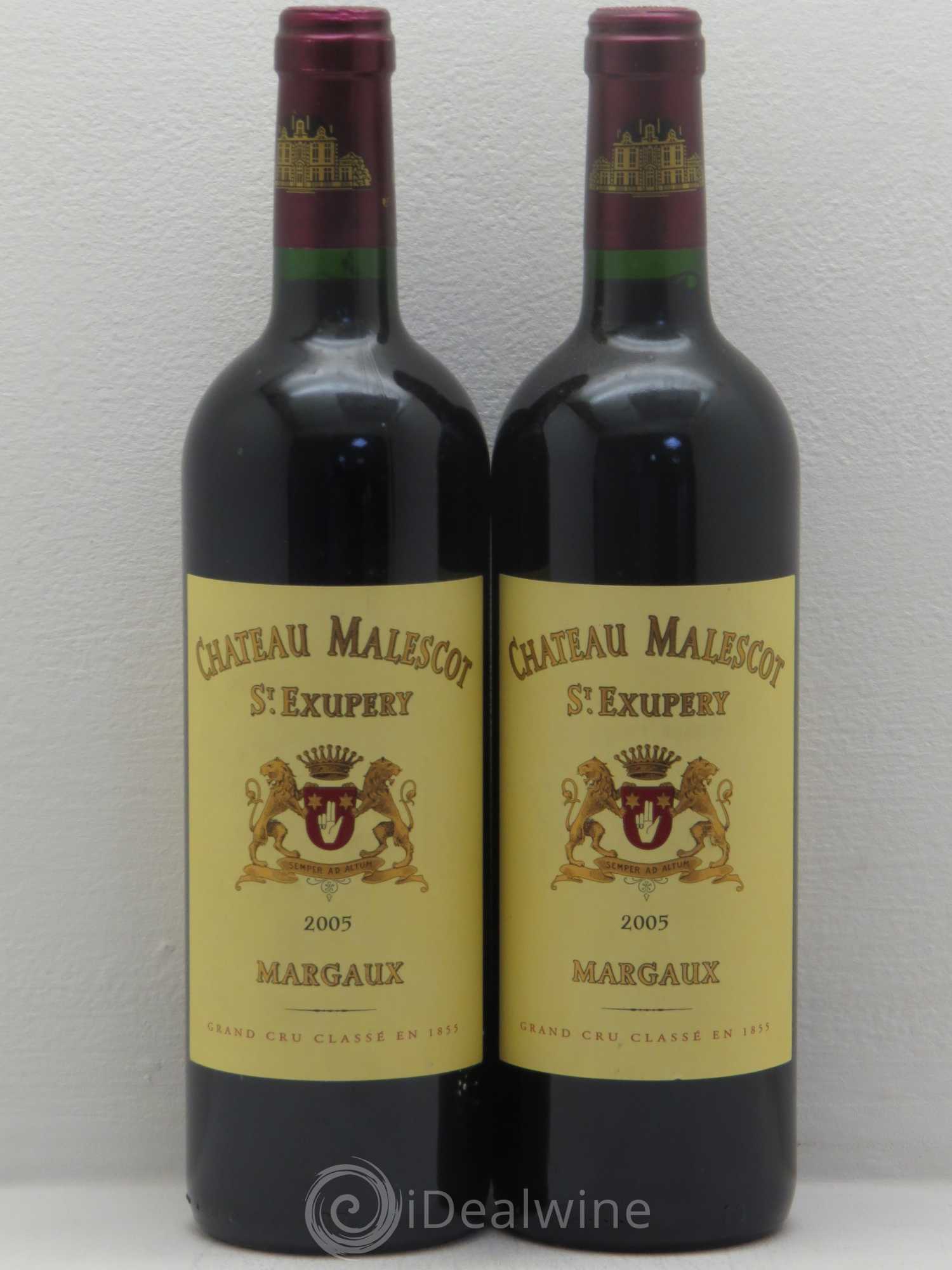 Château Malescot Saint-Exupéry 3ème Grand Cru Classé 2005 - Lot de 2 bouteilles - 0