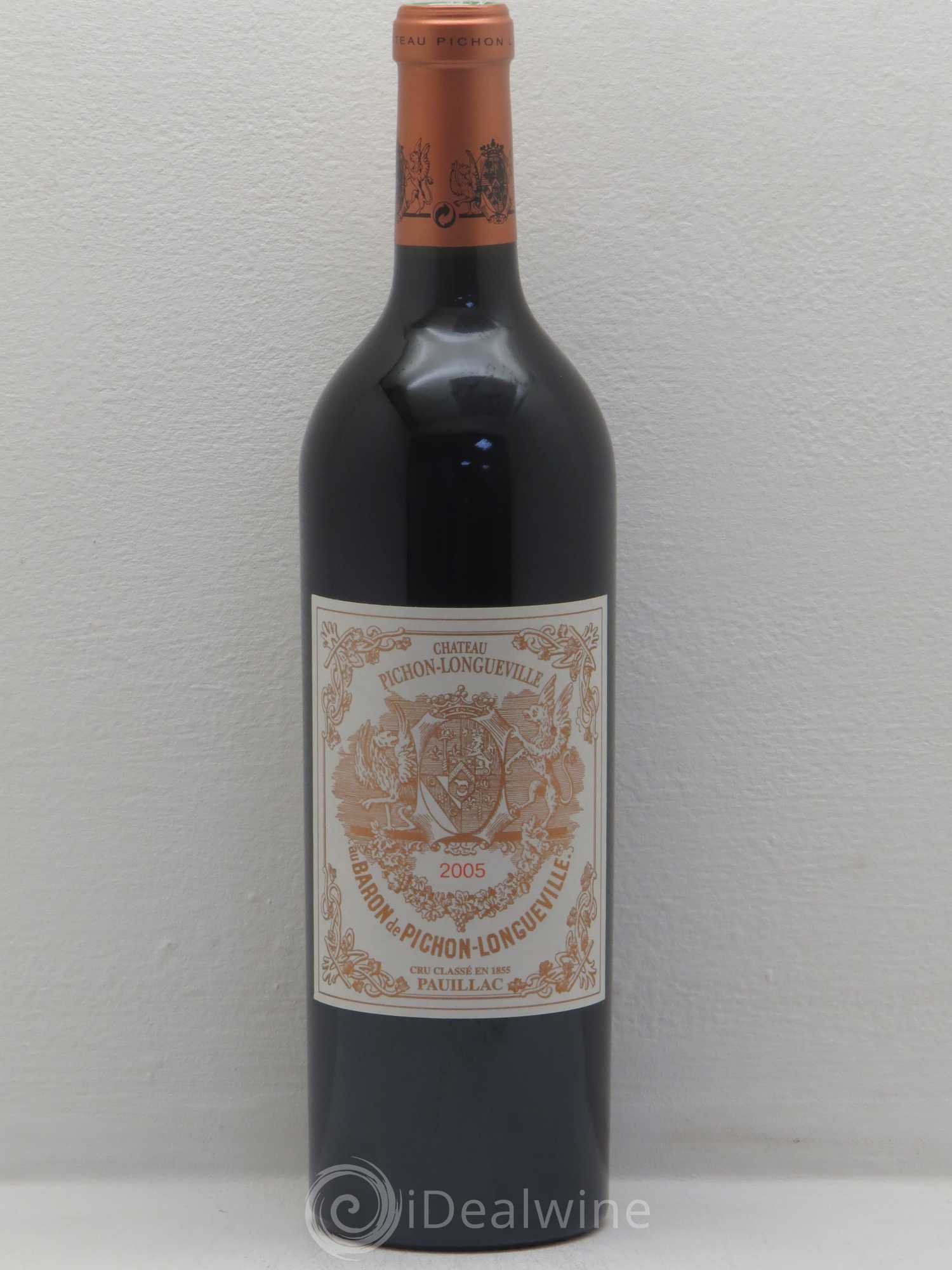 Pichon Longueville Baron 2ème Grand Cru Classé 2005 - Lot de 1 bouteille - 0