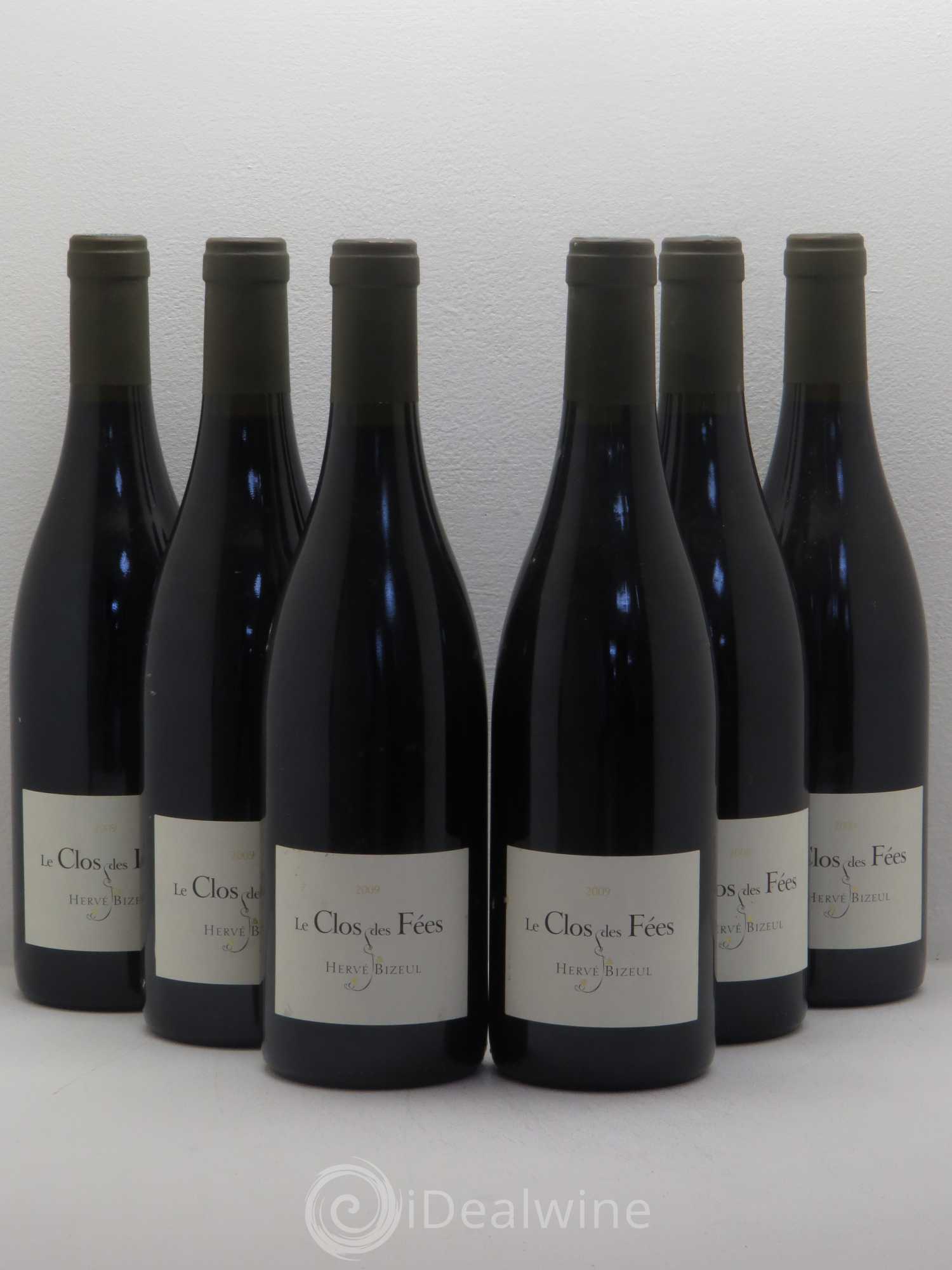 Côtes du Roussillon Villages Clos des Fées Hervé Bizeul 2009 - Lot de 6 bouteilles - 0