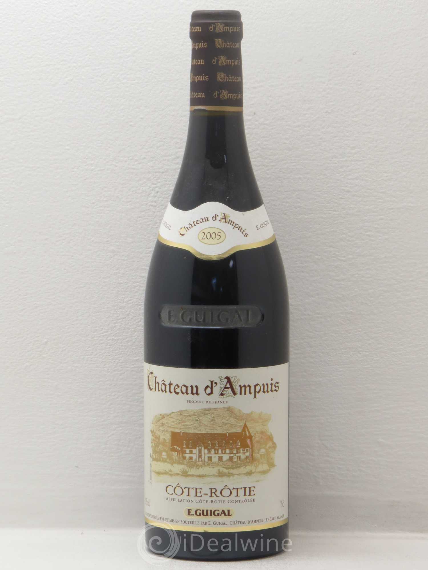 Côte-Rôtie Château d'Ampuis Guigal 2005 - Lot de 1 bouteille - 0