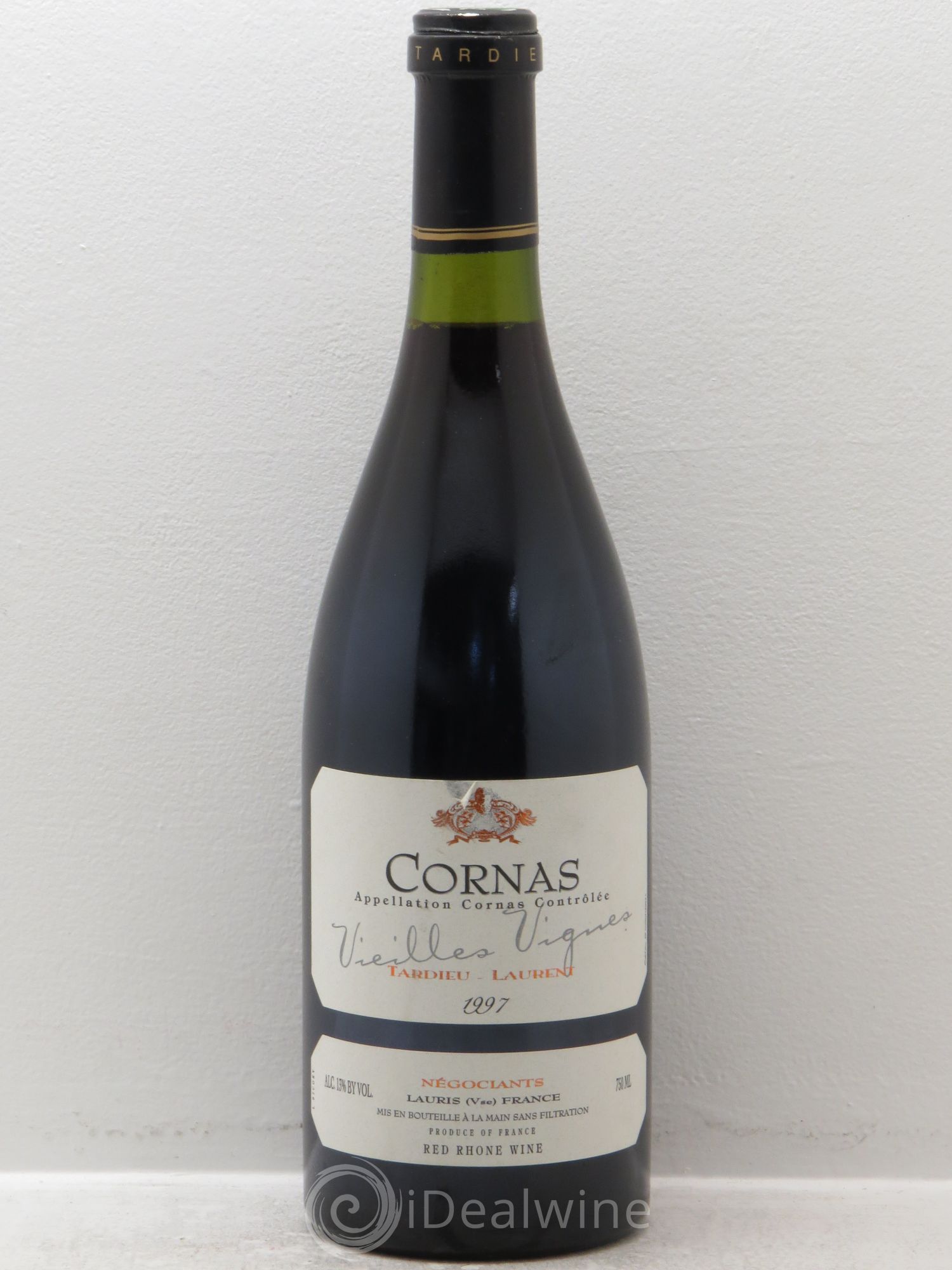 Cornas Vieilles vignes Maison Tardieu-Laurent 1997 - Lot de 1 bouteille - 0