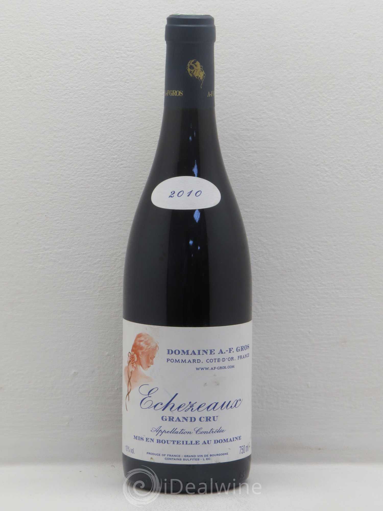 Echezeaux Grand Cru A.-F. Gros 2010 - Lot de 1 bouteille - 0