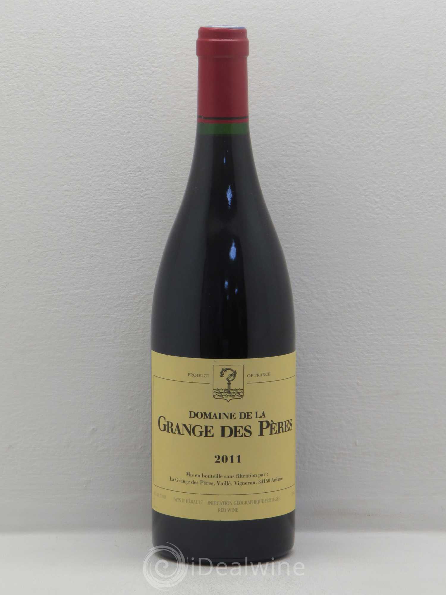 Pays d'Hérault Grange des Pères Laurent Vaillé 2011 - Lot de 1 bouteille - 0