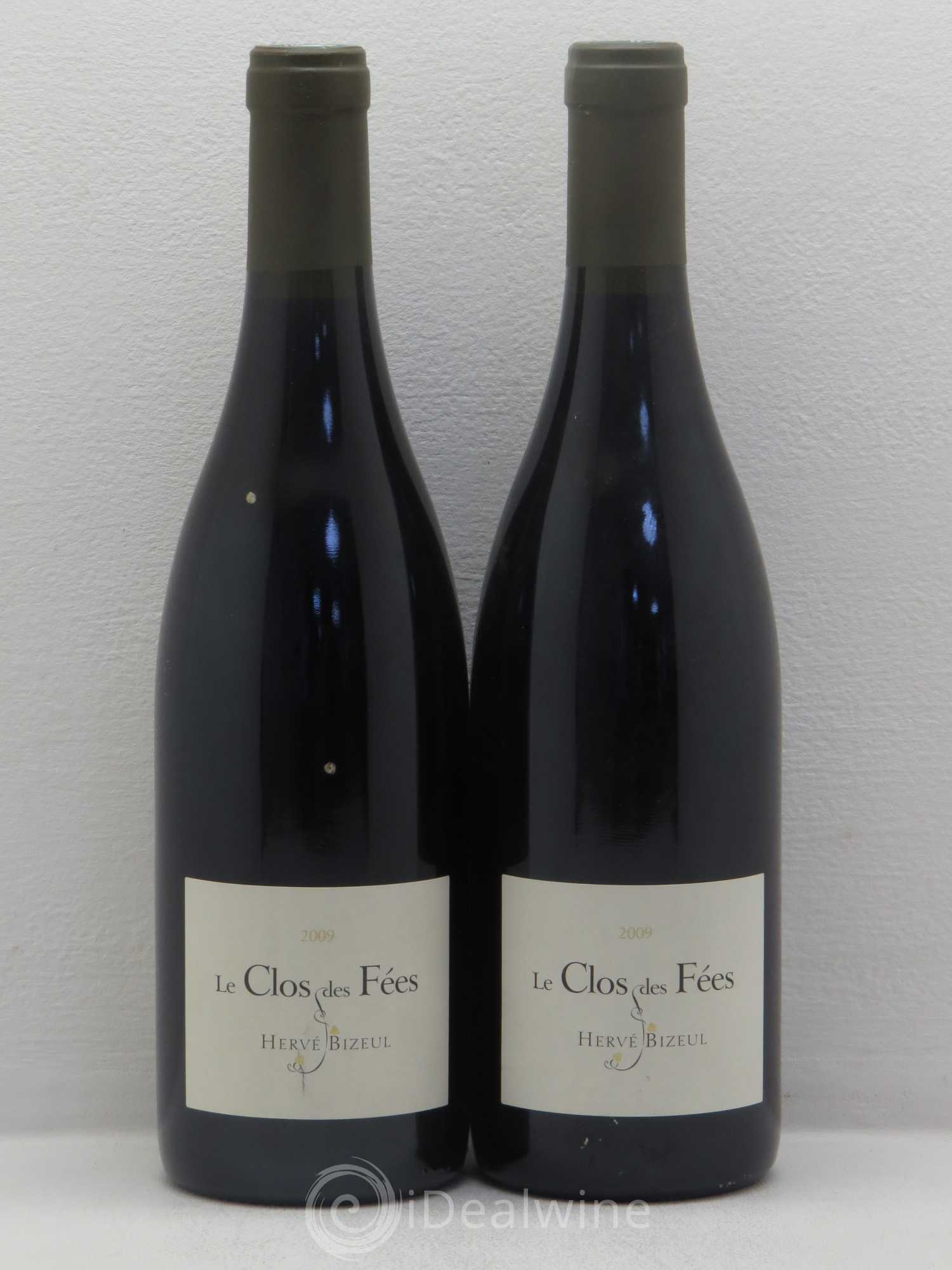 Côtes du Roussillon Villages Clos des Fées Hervé Bizeul 2009 - Posten von 2 Flaschen - 0