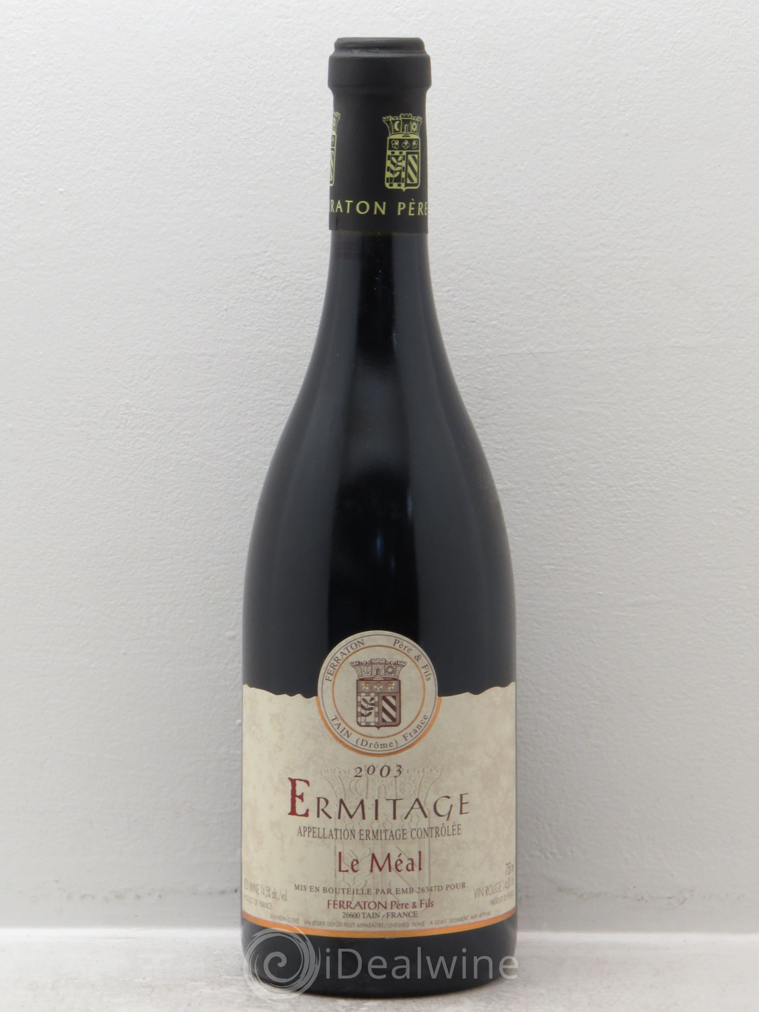 Hermitage Ermitage Le Méal Ferraton Père et Fils (Domaine) 2003 - Lot de 1 bouteille - 0
