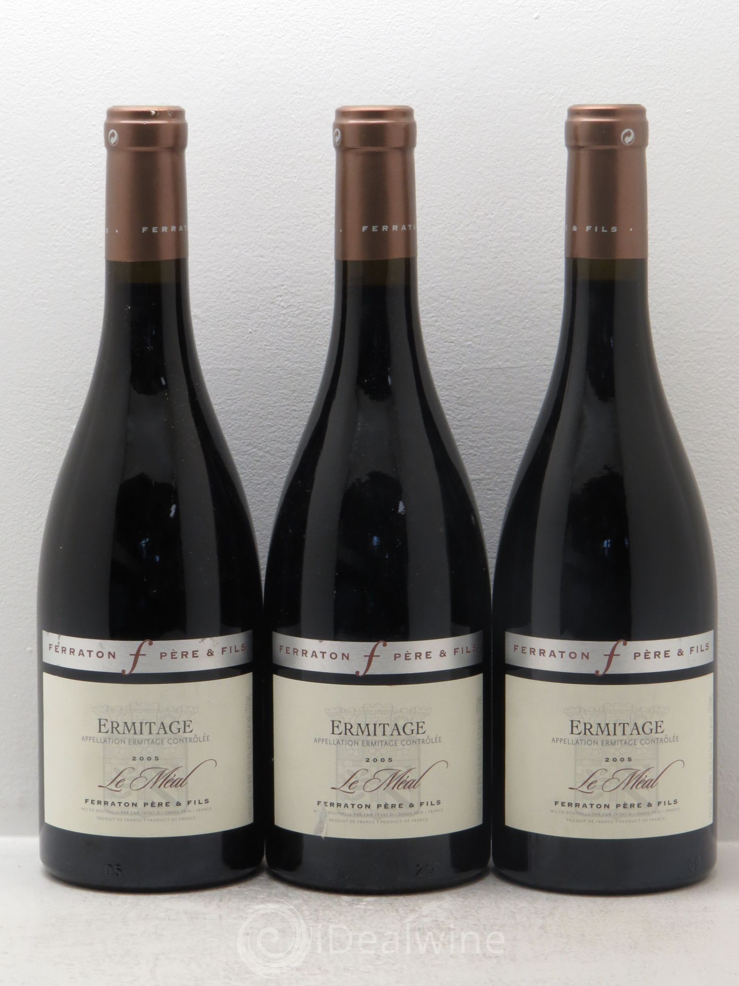 Hermitage Ermitage Le Méal Ferraton Père et Fils (Domaine) 2005 - Lot de 3 bouteilles - 0
