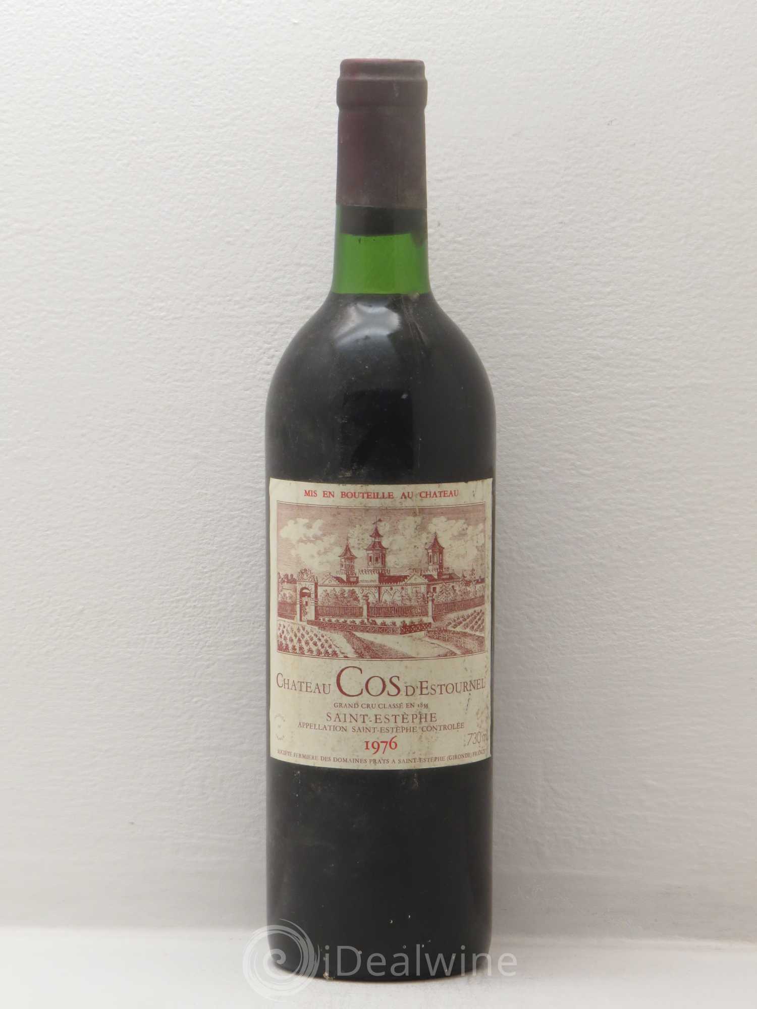 Cos d'Estournel 2ème Grand Cru Classé 1976 - Lot de 1 bouteille - 0