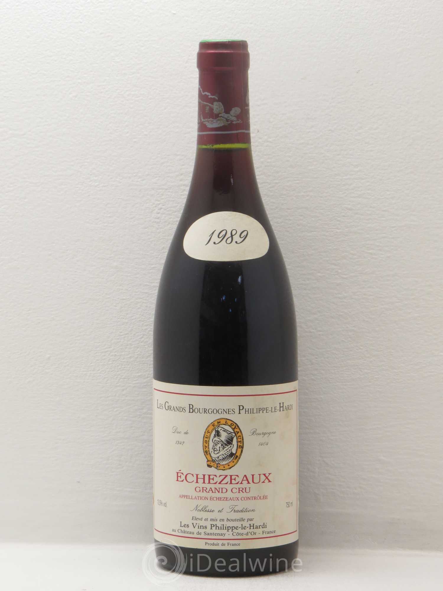 Echezeaux Grand Cru Philippe Le Hardi 1989 - Lot de 1 bouteille - 0
