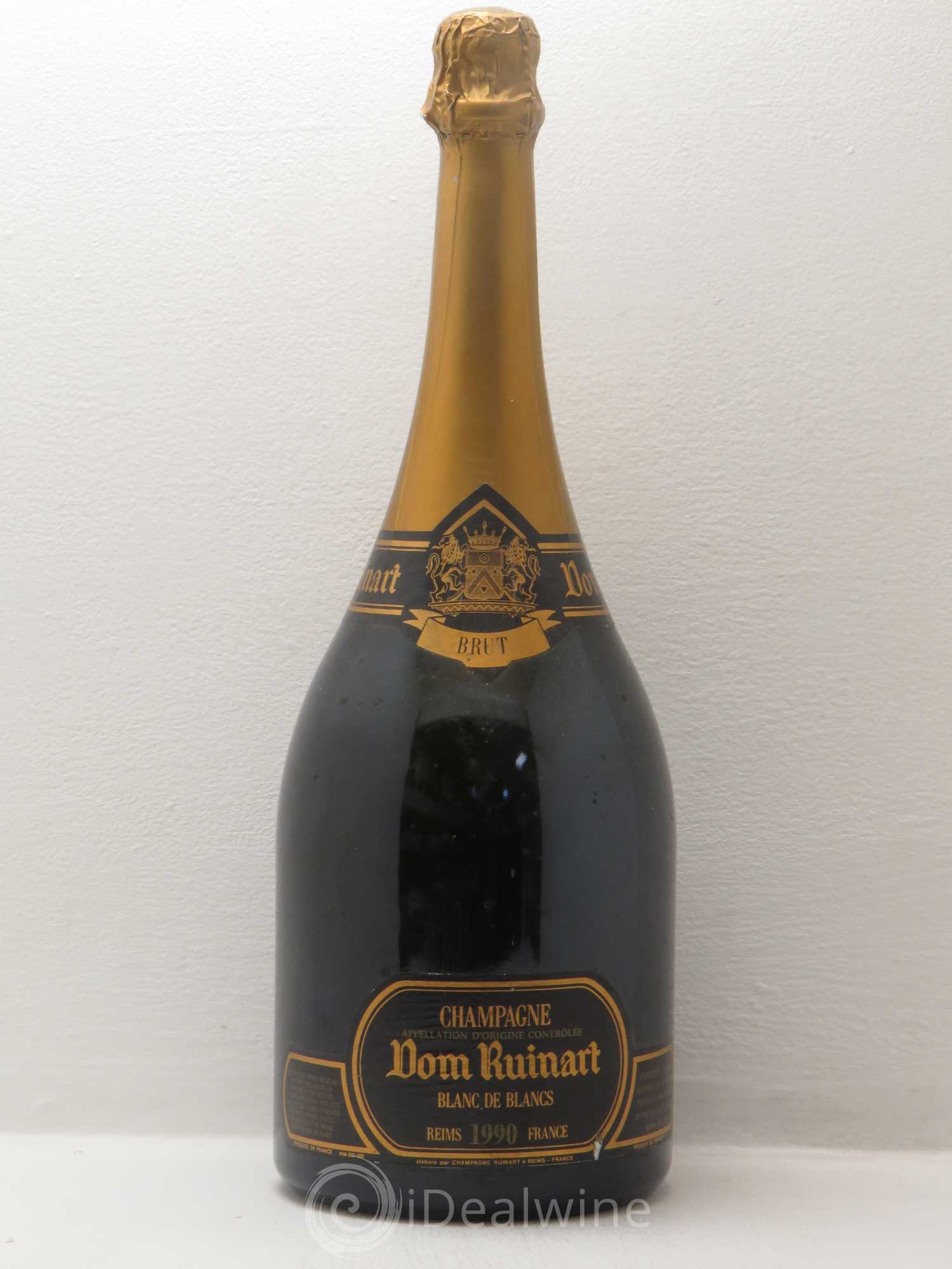 Dom Ruinart Brut Ruinart Brut Blanc de Blancs 1990 - Lot de 1 magnum - 0