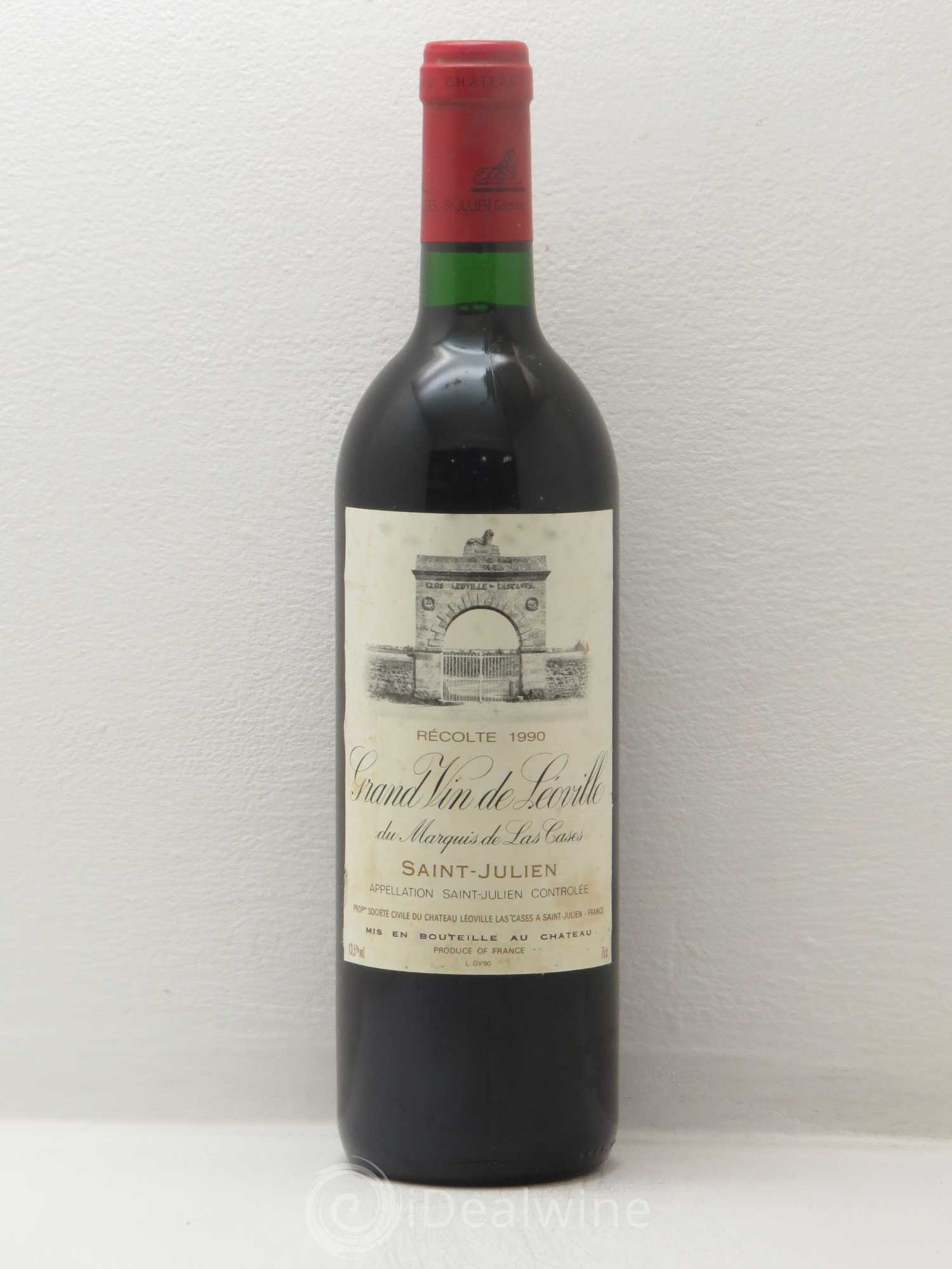 Château Léoville Las Cases 2ème Grand Cru Classé 1990 - Lot de 1 bouteille - 0