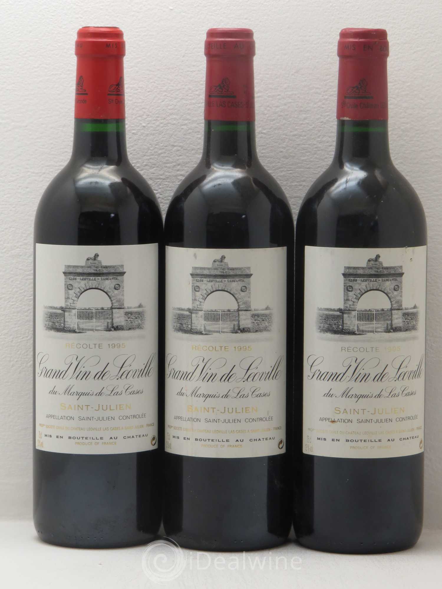 Château Léoville Las Cases 2ème Grand Cru Classé 1995 - Lotto di 6 bottiglie - 2