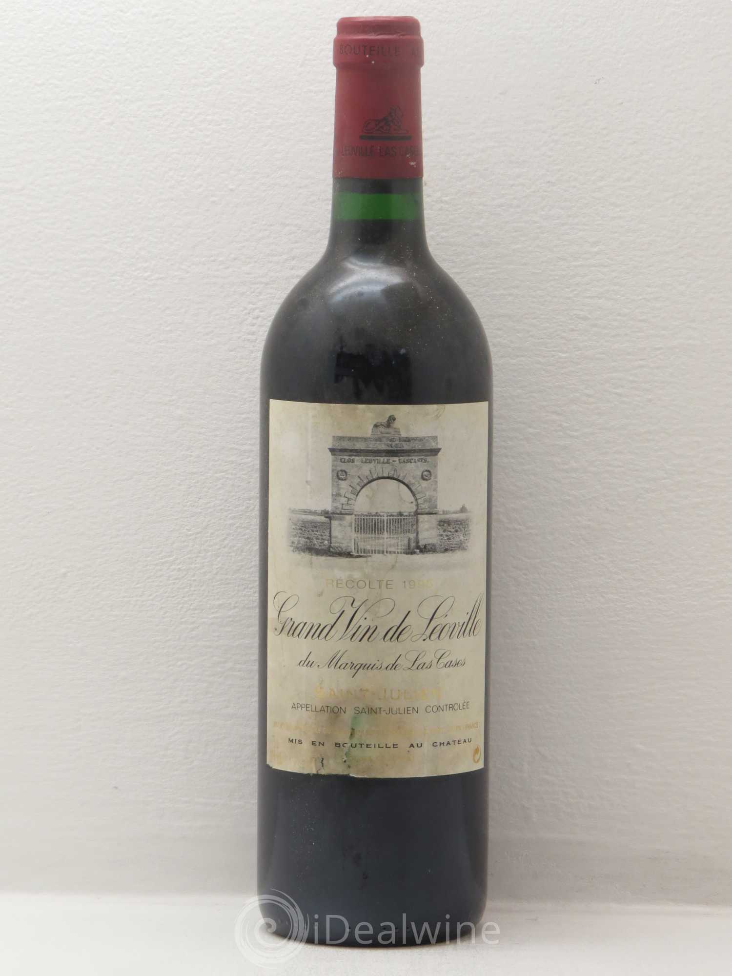 Château Léoville Las Cases 2ème Grand Cru Classé 1995 - Lot de 1 bouteille - 0